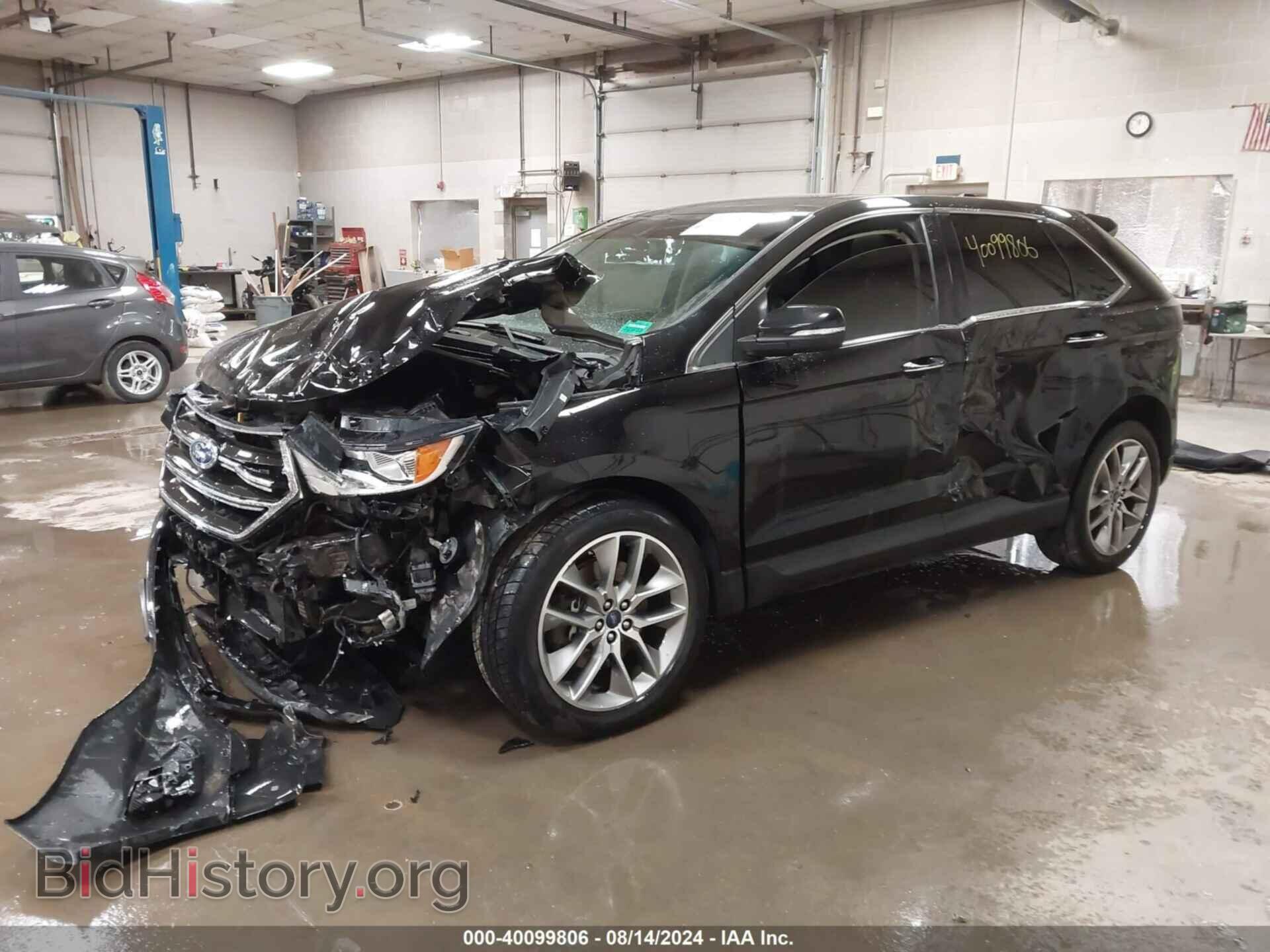 2017 FORD EDGE - VIN: 2FMPK4K90HBC20224 - Фото 2