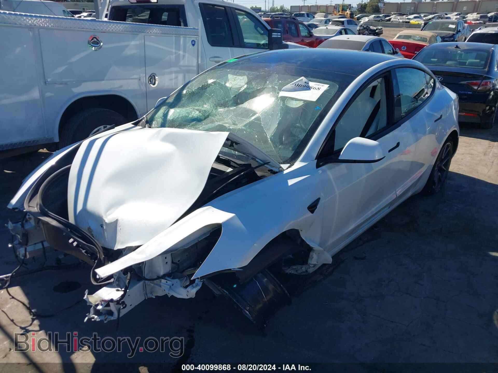 2023 TESLA MODEL 3 - VIN: 5YJ3E1EA6PF470485 - Фото 2