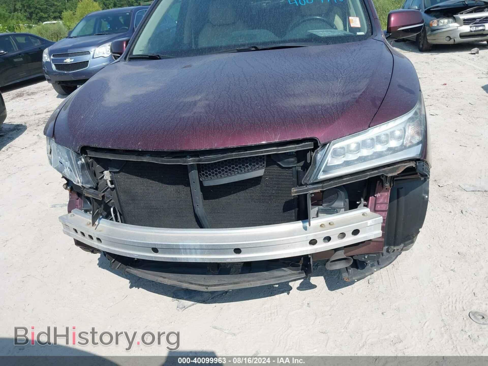 2016 ACURA MDX - VIN: 5FRYD4H24GB054027 - Фото 6