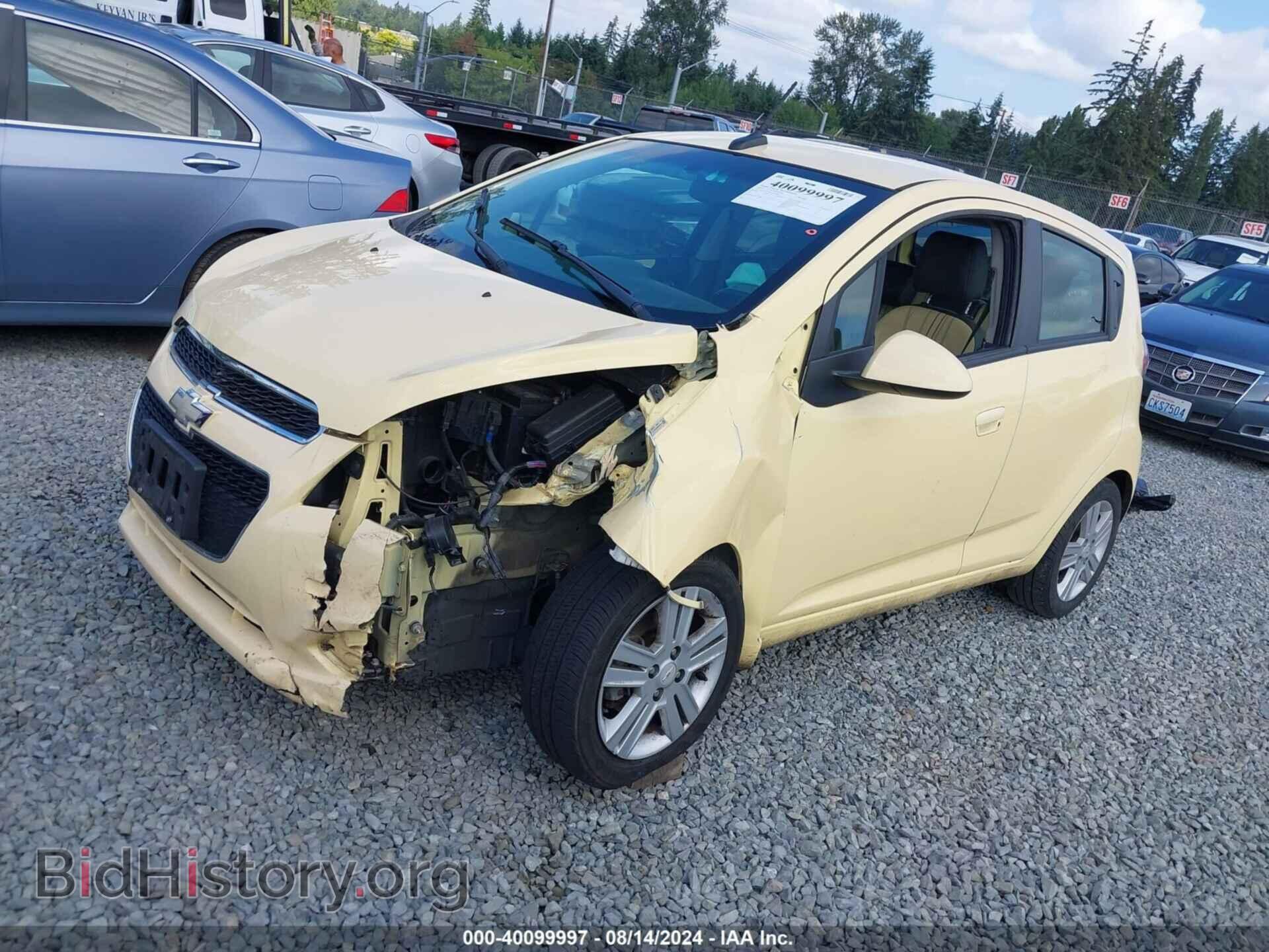 2013 CHEVROLET SPARK - VIN: KL8CA6S98DC537124 - Фото 2