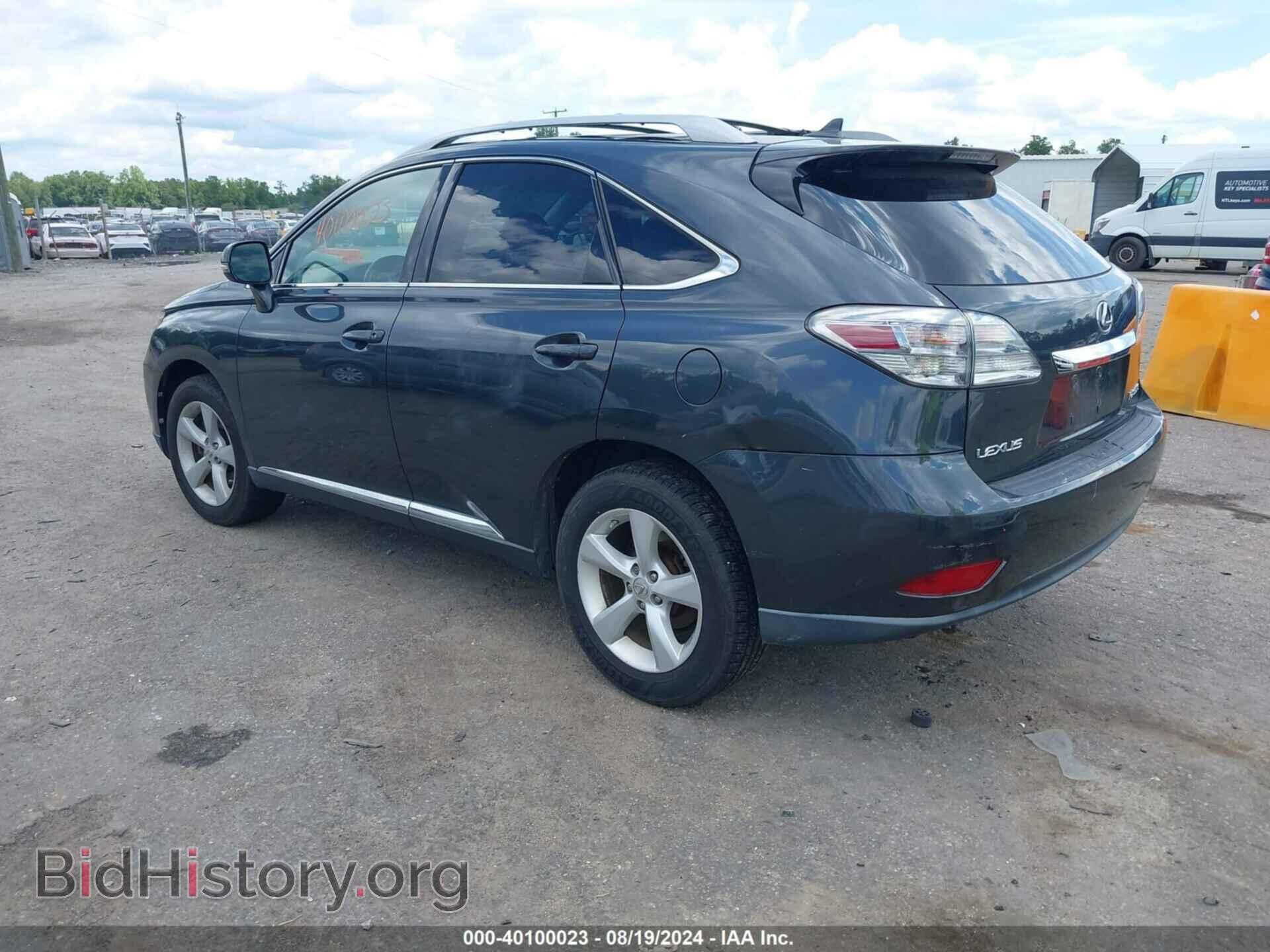 2010 LEXUS RX 350 - VIN: 2T2BK1BA2AC077616 - Фото 3