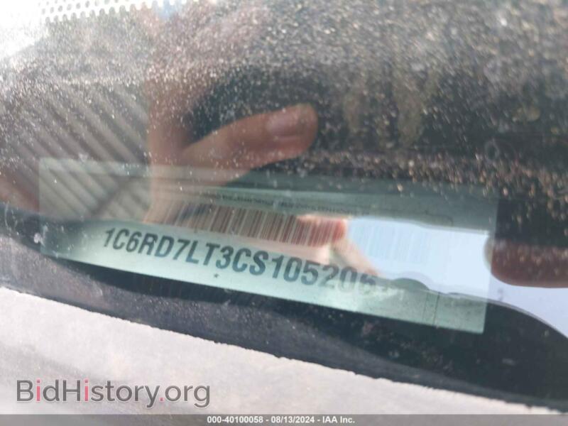 2012 RAM 1500 (VIN 1C6RD7LT3CS105206) — photo 9 of 16