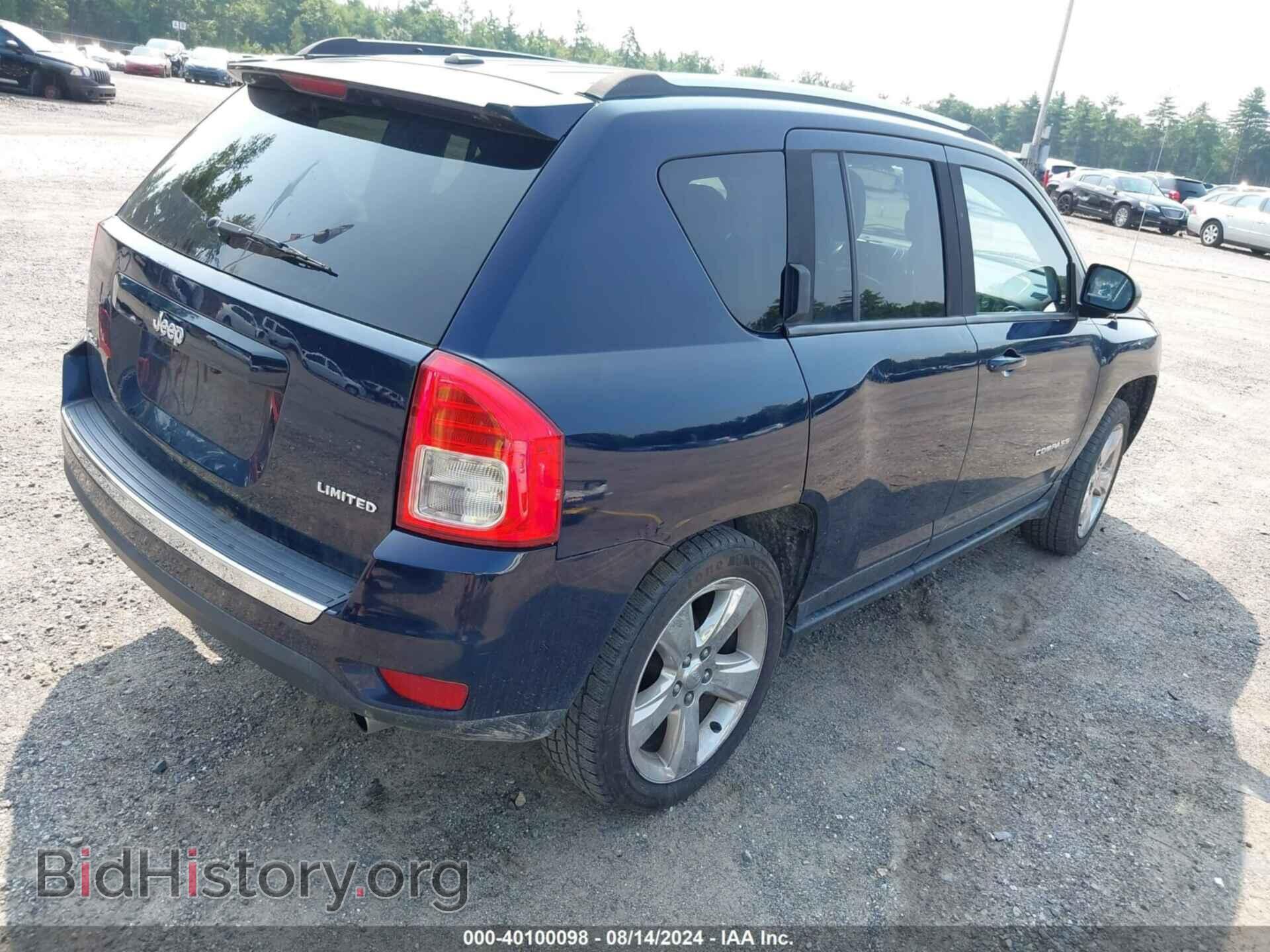 2013 JEEP COMPASS - VIN: 1C4NJDCB6DD199674 - Фото 4