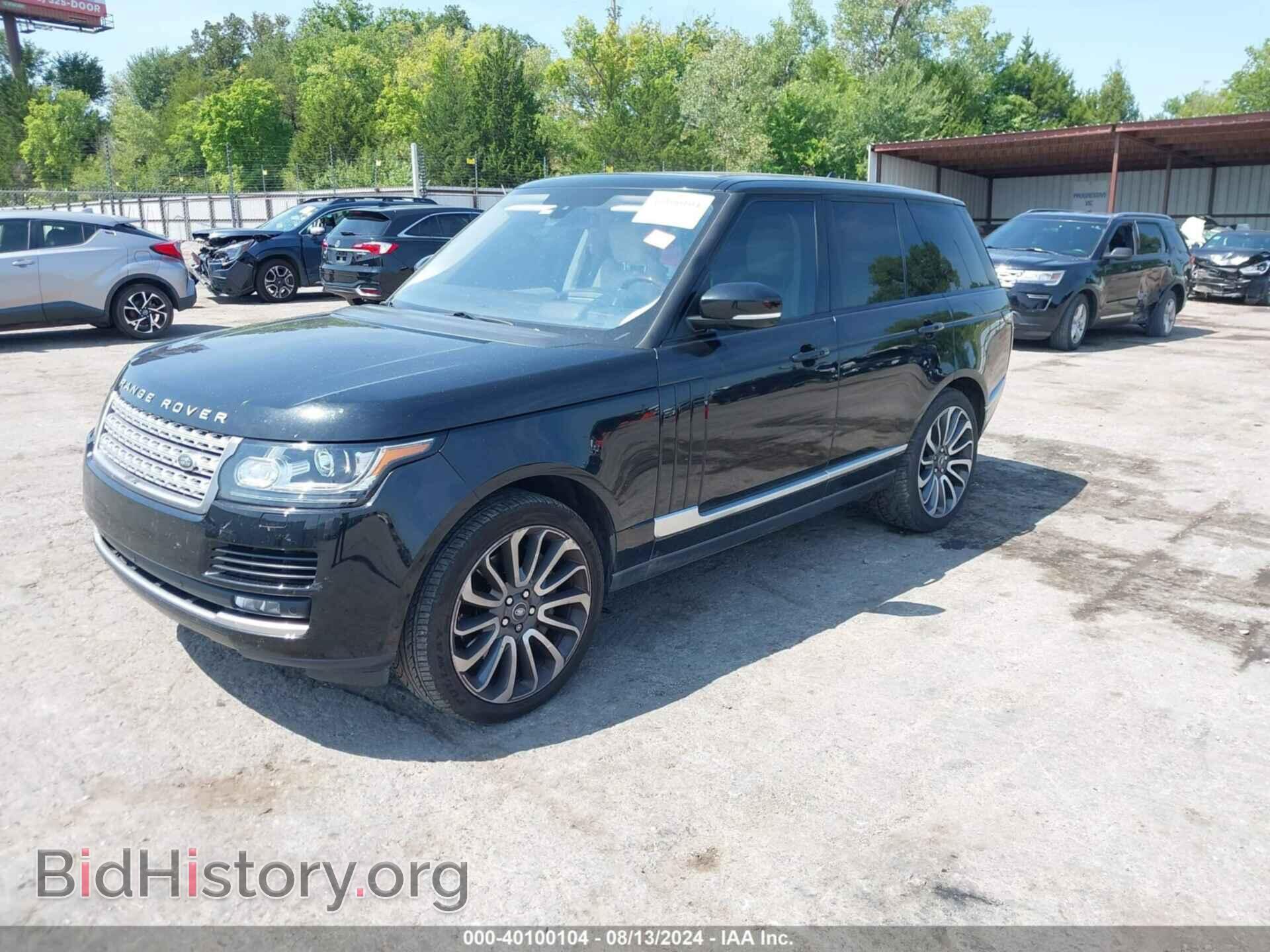 2016 LAND ROVER RANGE ROVER - VIN: SALGS2EFXGA274238 - Фото 2