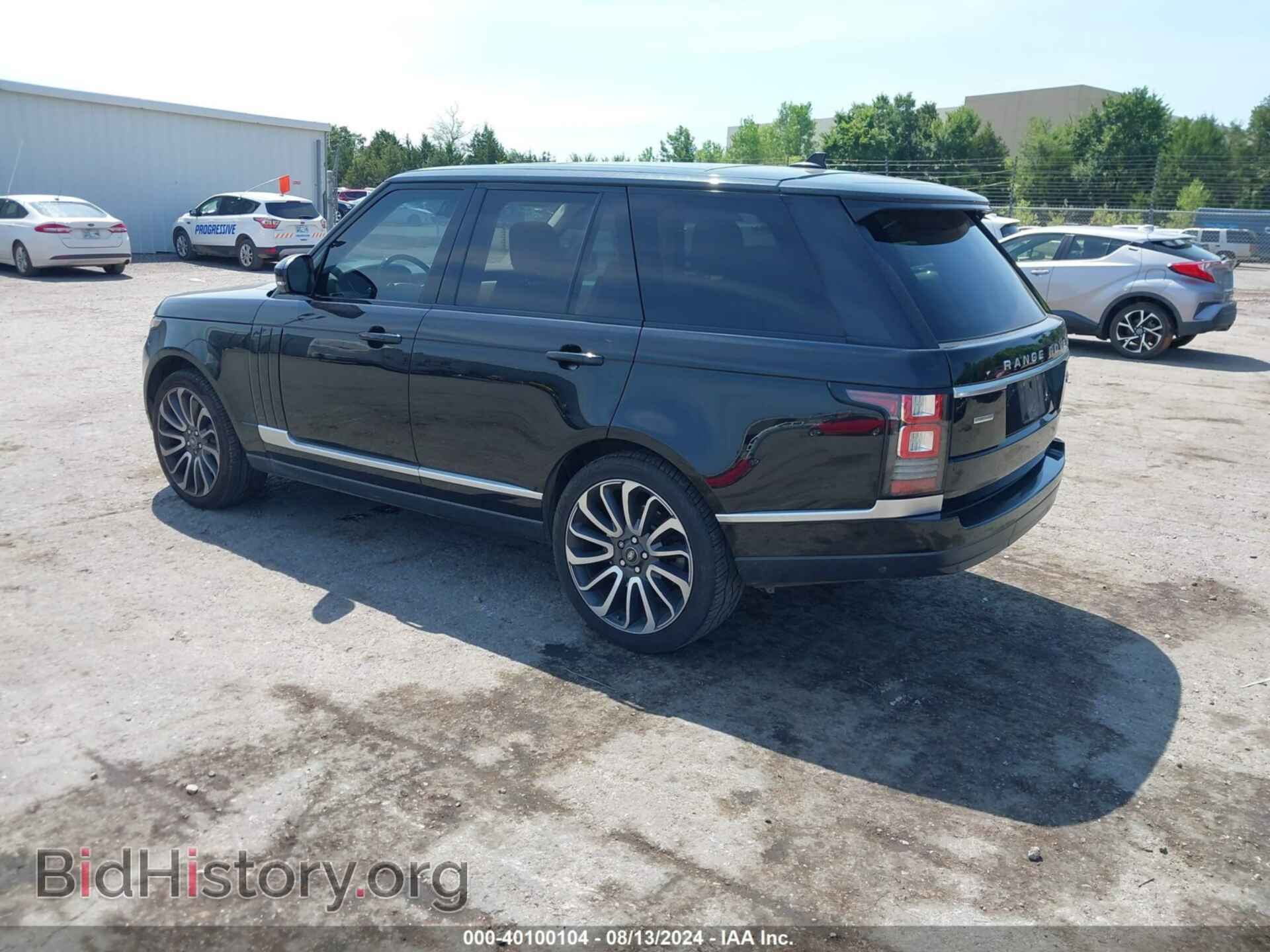 2016 LAND ROVER RANGE ROVER - VIN: SALGS2EFXGA274238 - Фото 3