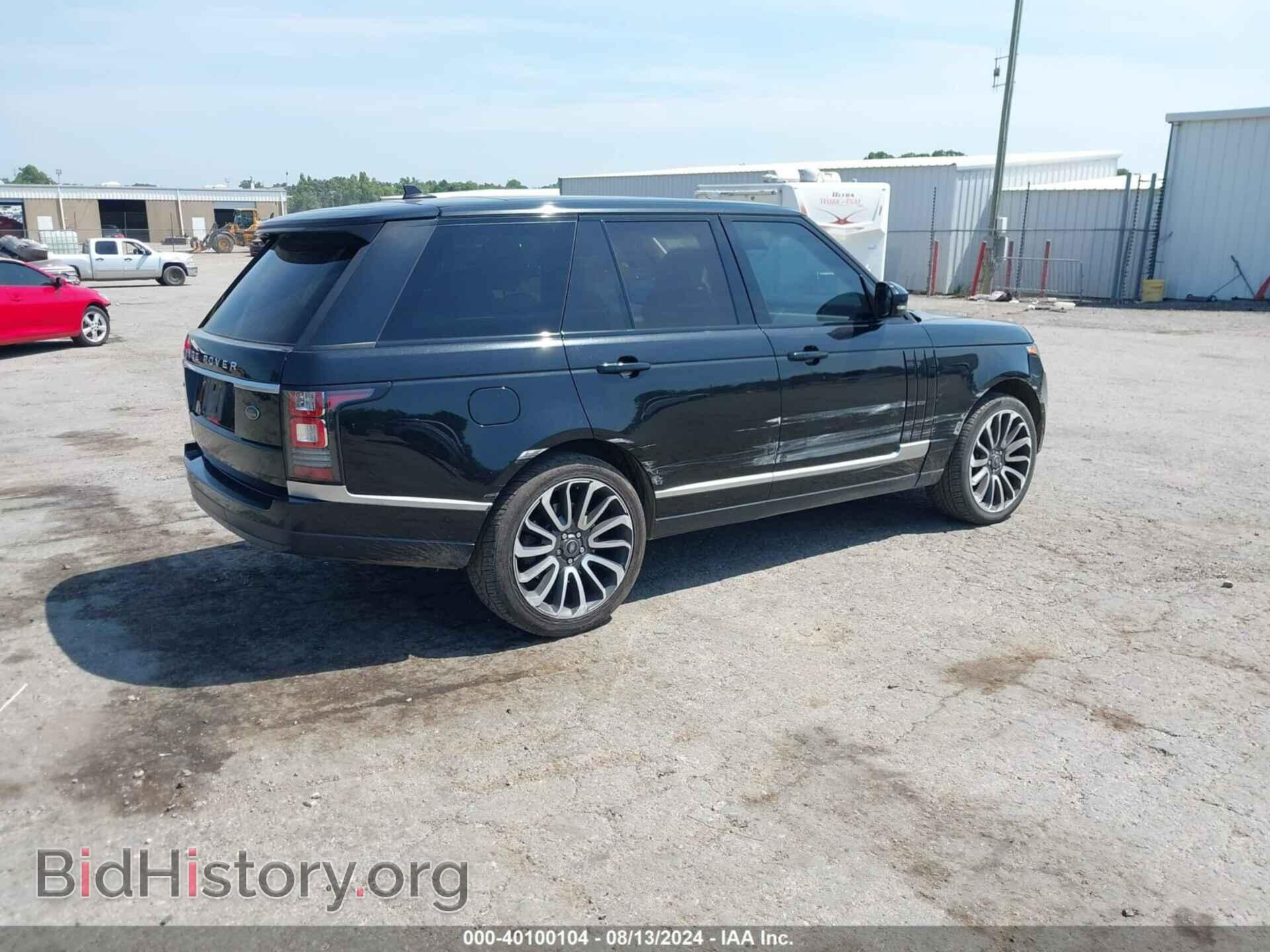 2016 LAND ROVER RANGE ROVER - VIN: SALGS2EFXGA274238 - Фото 4