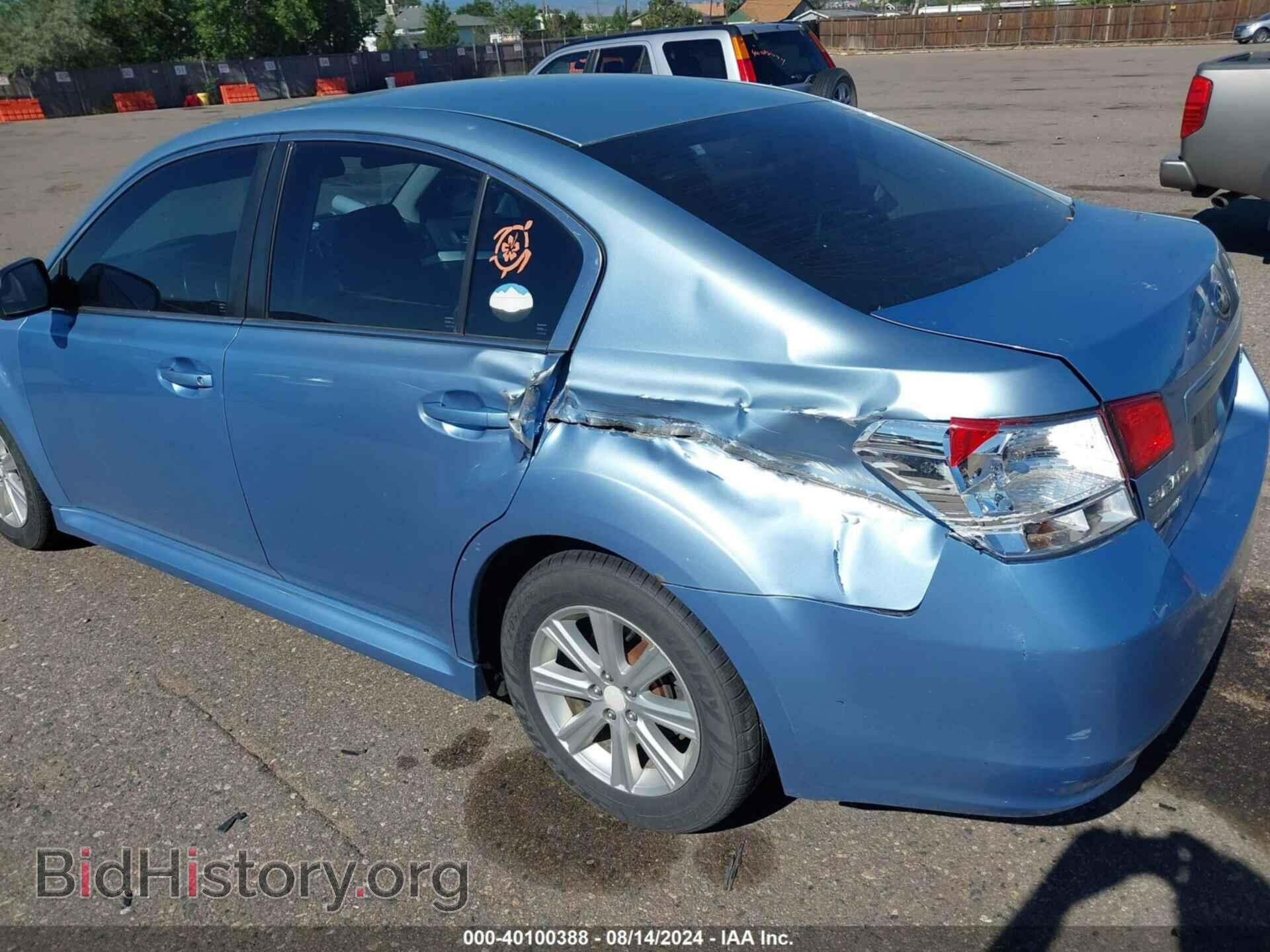 2012 SUBARU LEGACY - VIN: 4S3BMCB60C3029713 - Фото 6