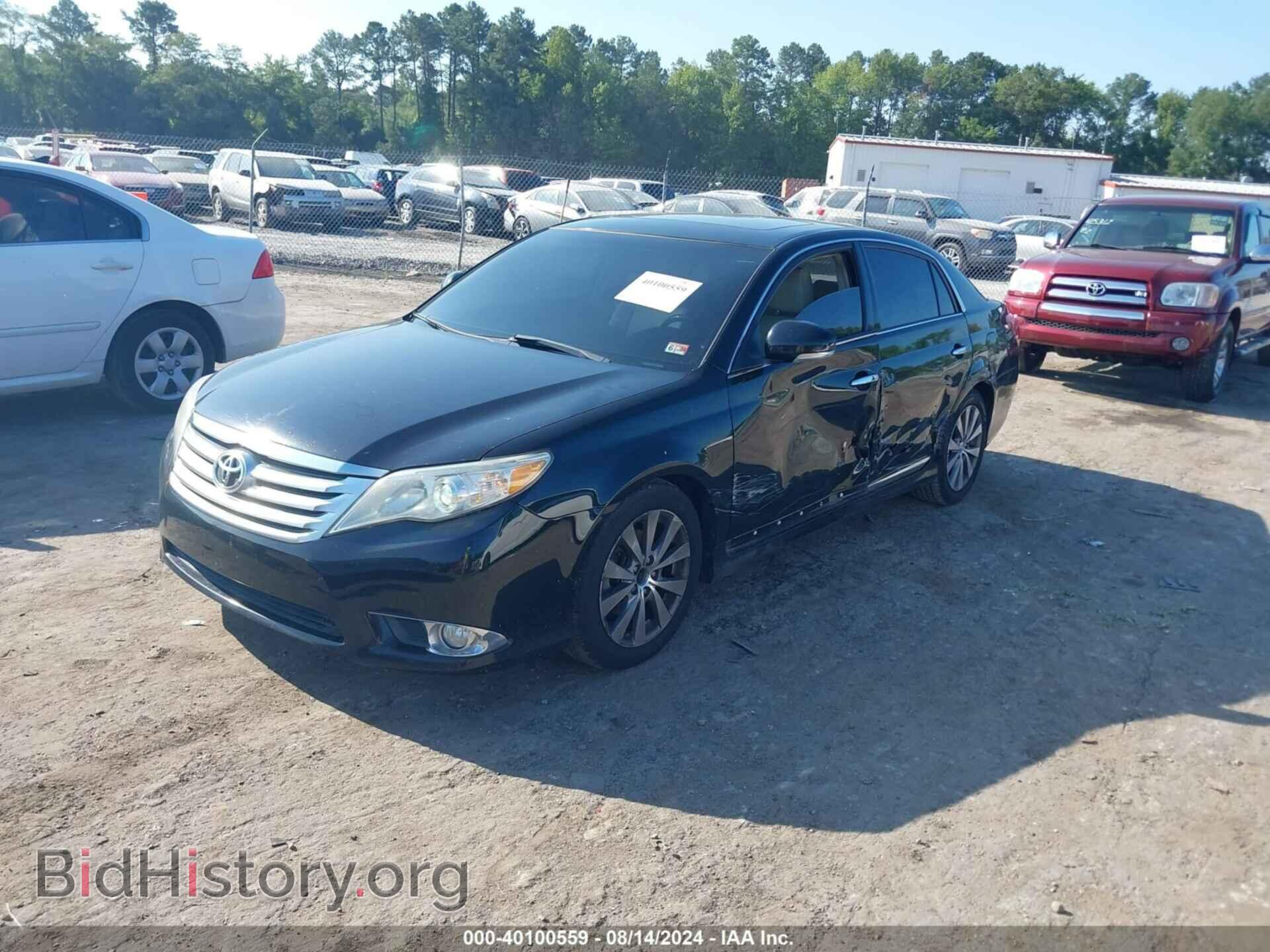 2011 TOYOTA AVALON - VIN: 4T1BK3DB2BU427042 - Фото 2