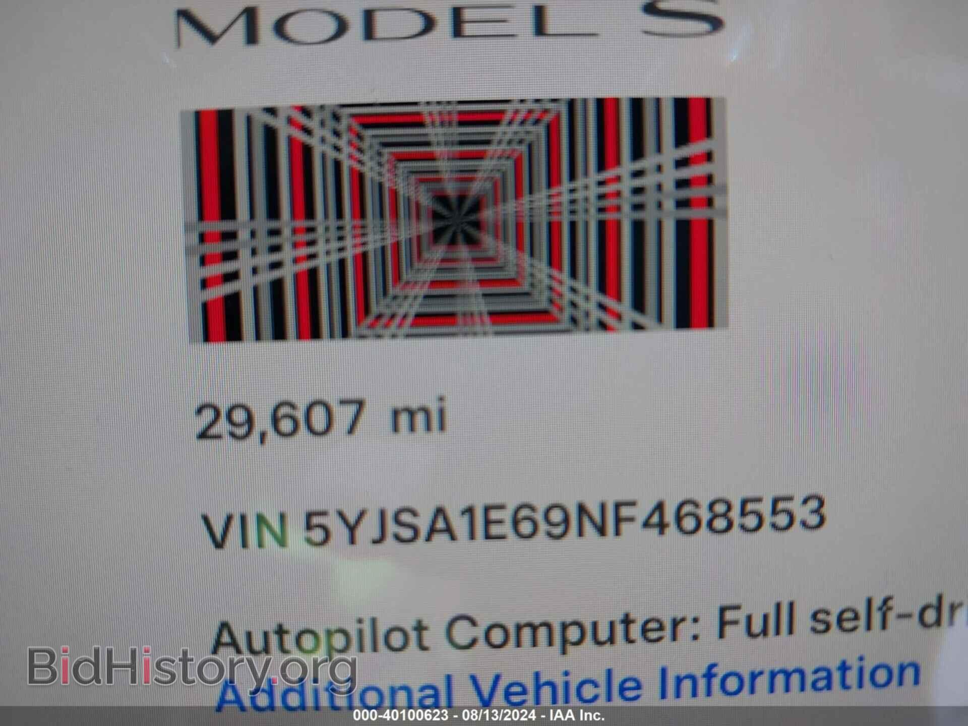 2022 TESLA MODEL S - VIN: 5YJSA1E69NF468553 - Фото 10