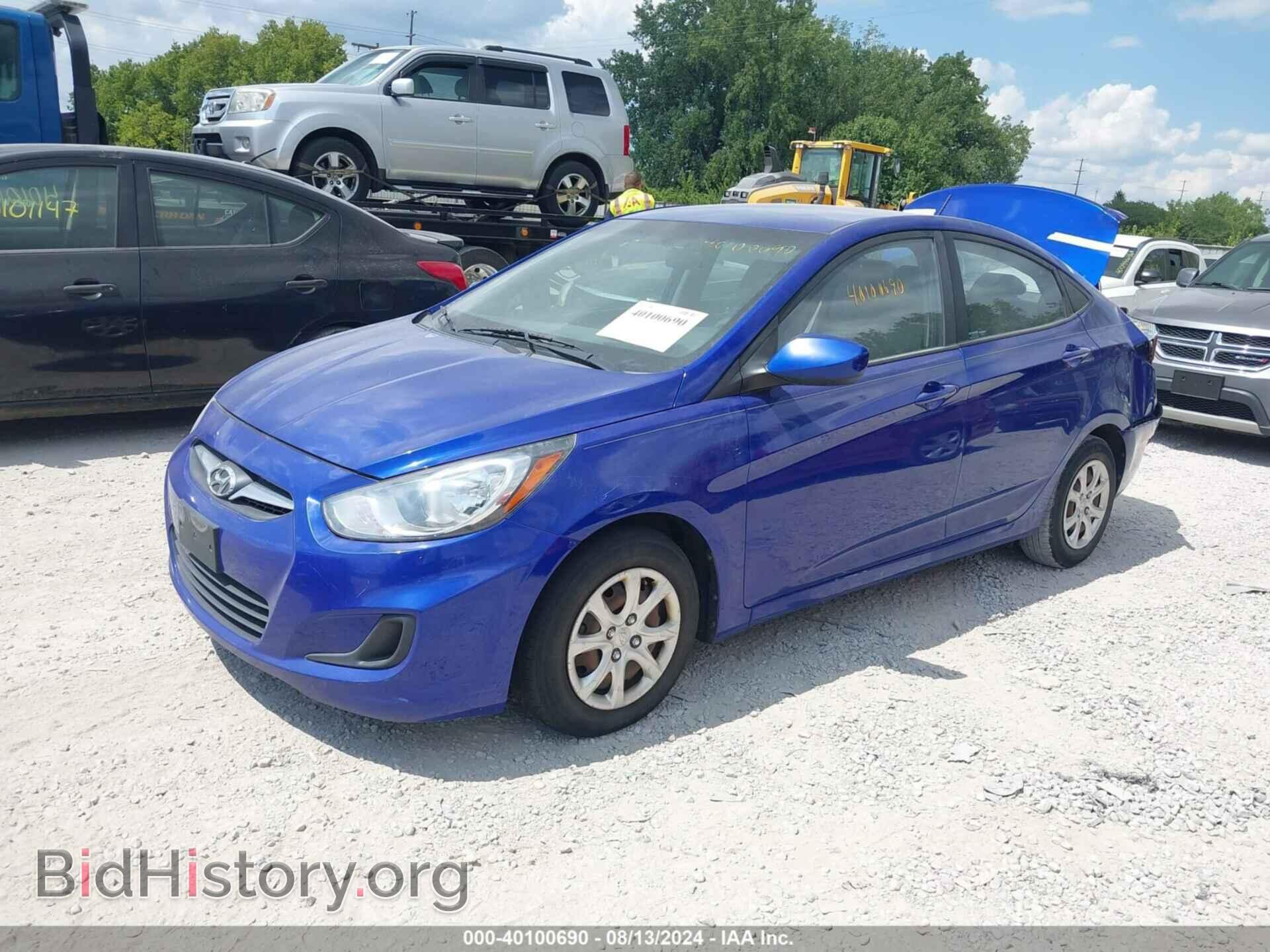 2013 HYUNDAI ACCENT - VIN: KMHCT4AEXDU509352 - Фото 2
