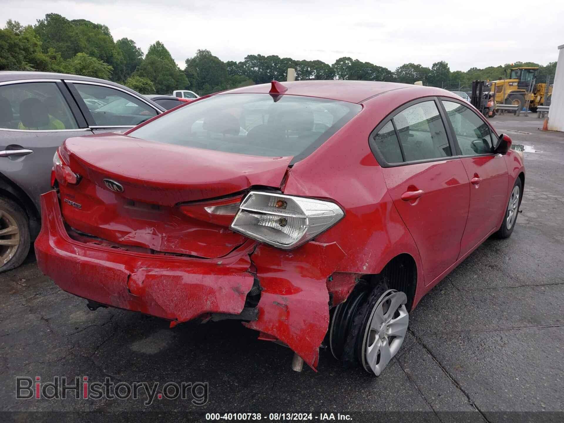 2016 KIA FORTE - VIN: KNAFK4A65G5511261 - Фото 4