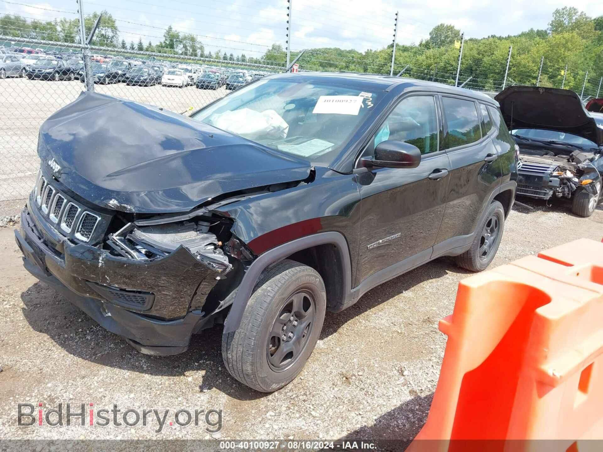 2018 JEEP COMPASS - VIN: 3C4NJDAB9JT146184 - Фото 2