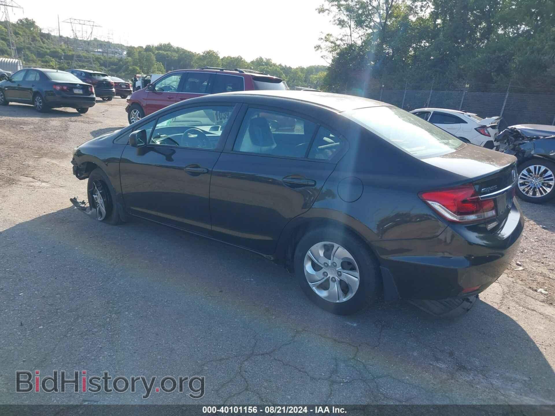 2014 HONDA CIVIC - VIN: 2HGFB2F55EH528284 - Фото 3