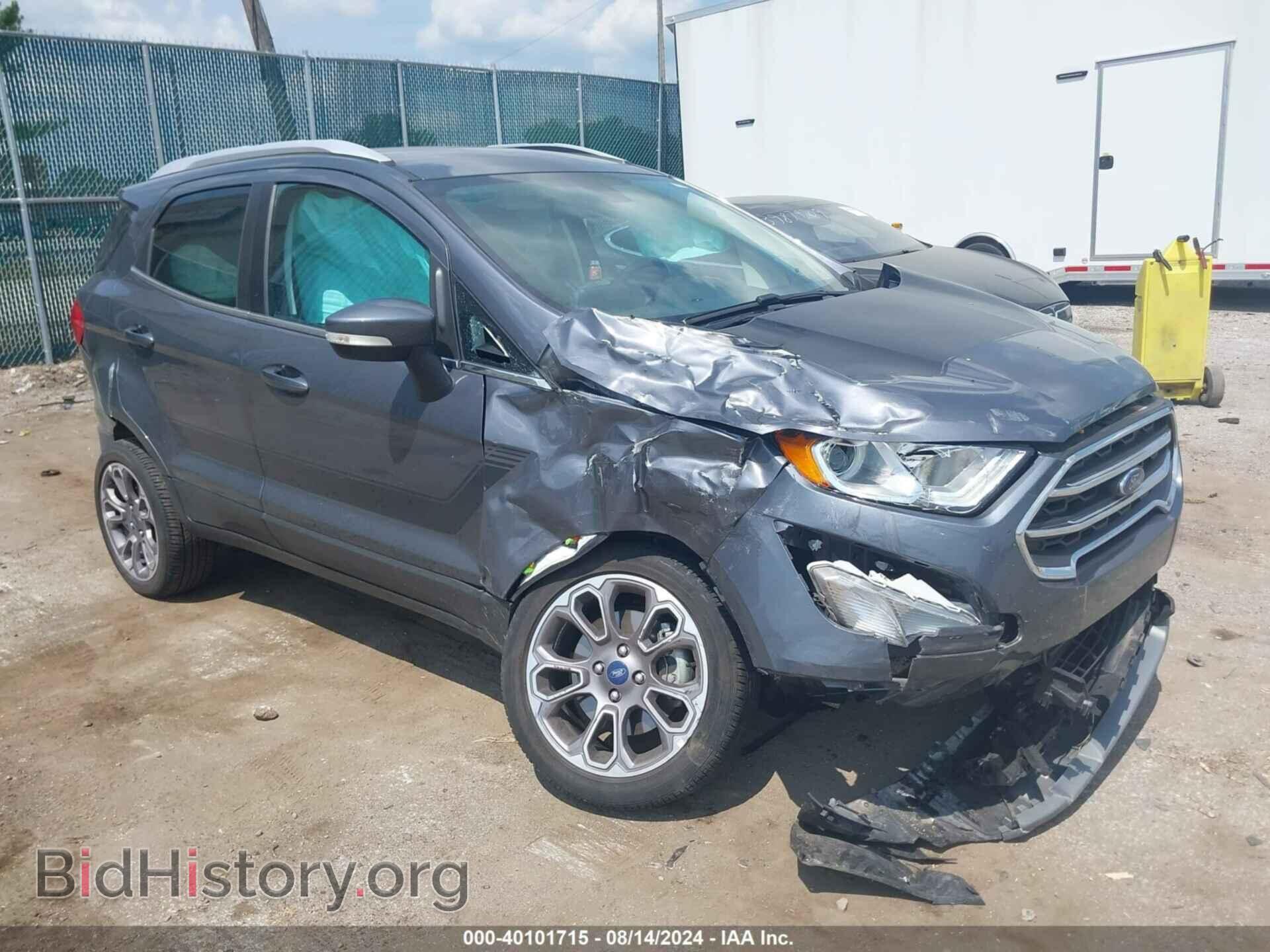 Photo MAJ6S3KL3NC463436 - FORD ECOSPORT 2022