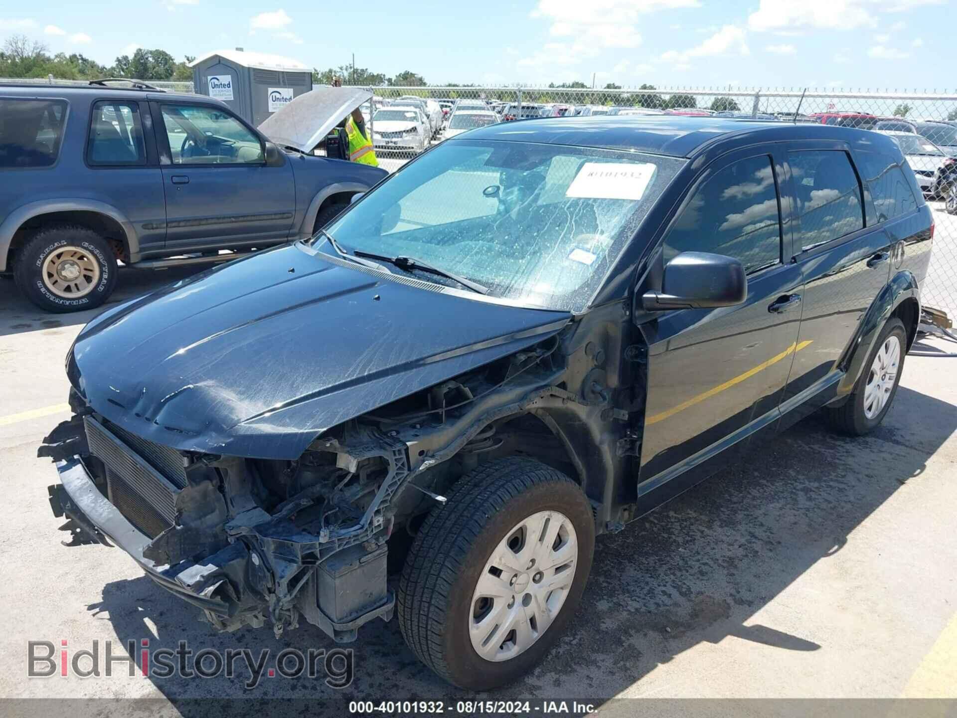 2013 DODGE JOURNEY - VIN: 3C4PDCAB3DT709969 - Фото 2