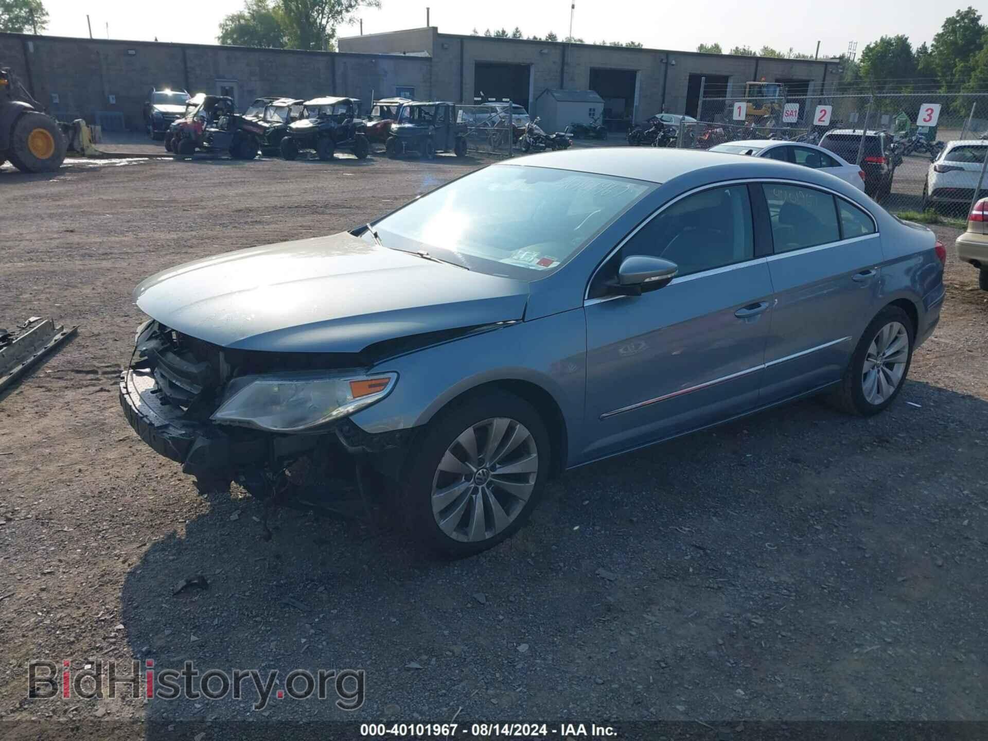 2010 VOLKSWAGEN CC - VIN: WVWML7AN2AE522161 - Фото 2