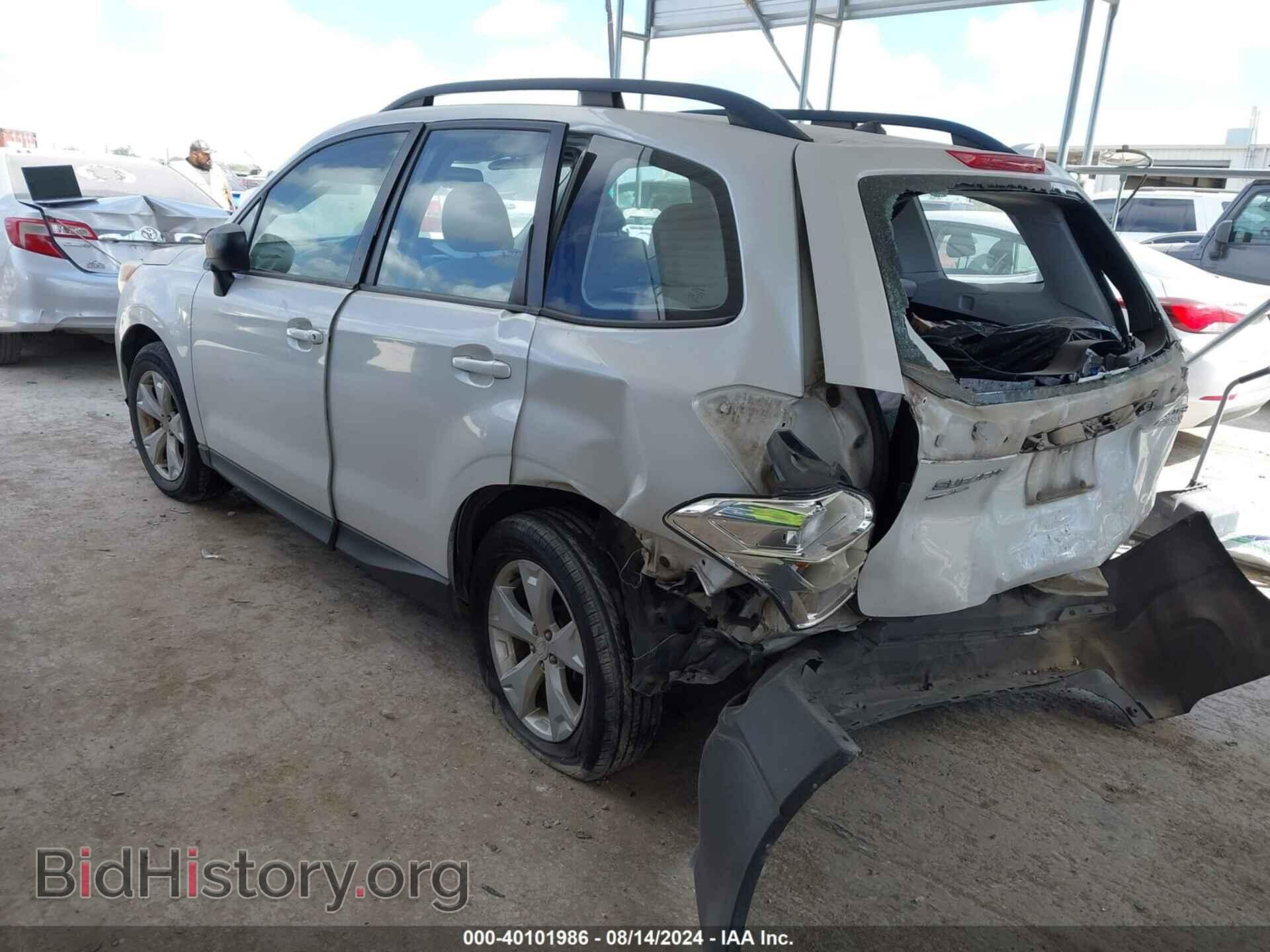 2015 SUBARU FORESTER - VIN: JF2SJABC4FH447543 - Фото 3
