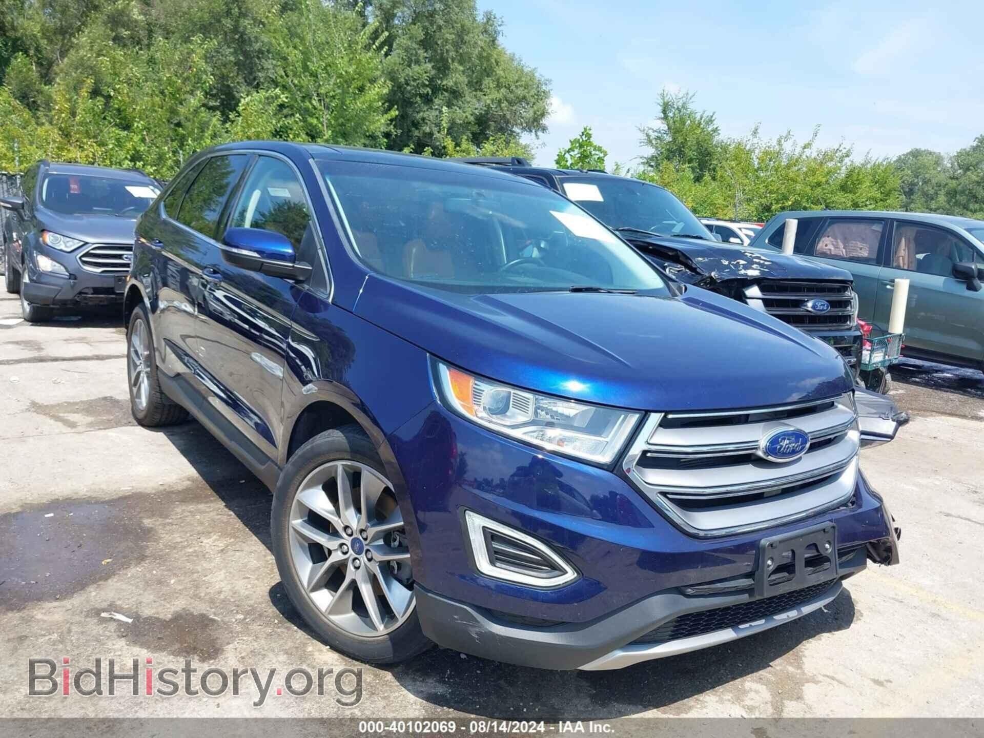 Фотография 2FMPK4K82GBB32829 - FORD EDGE 2016