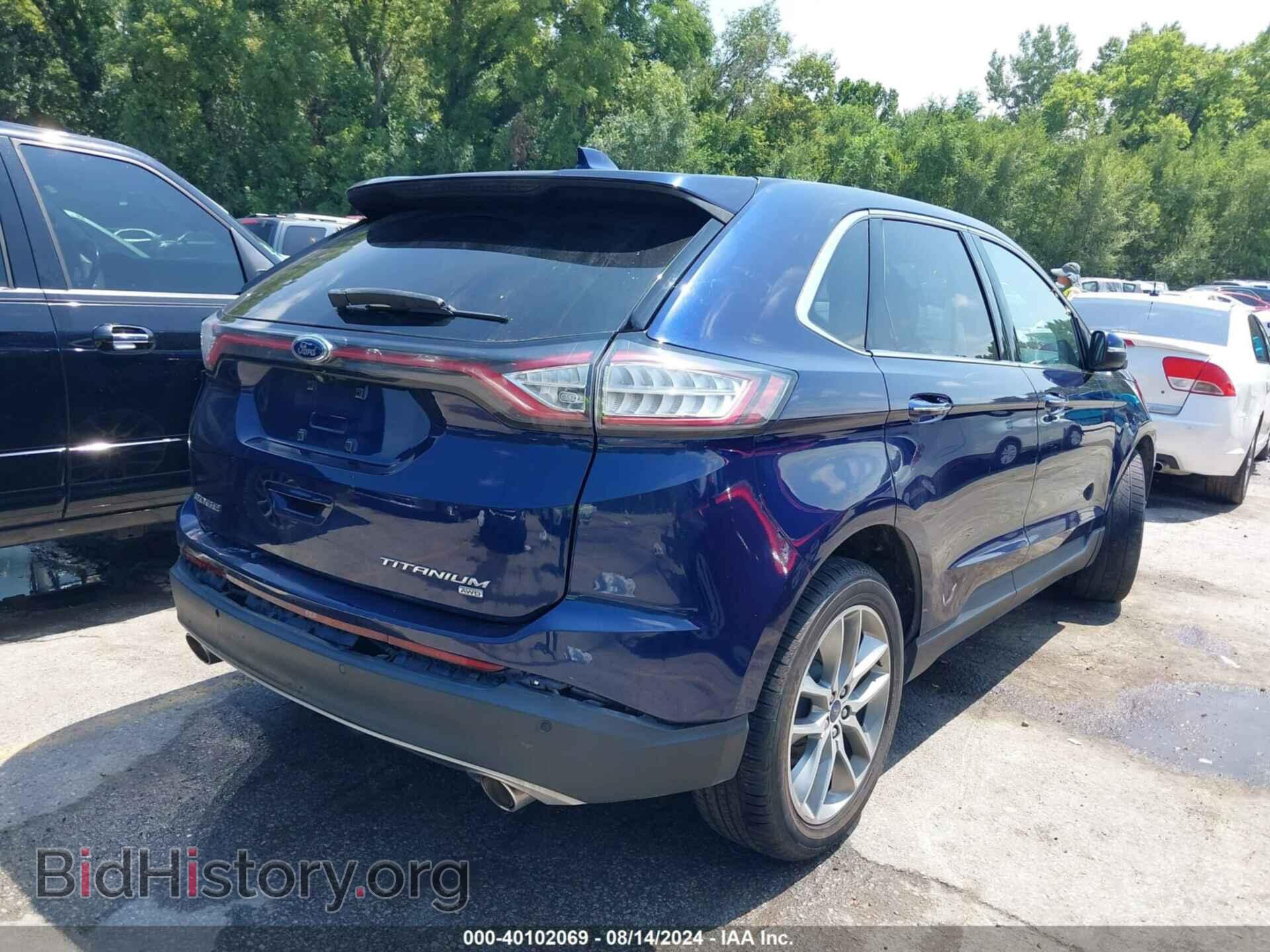 2016 FORD EDGE - VIN: 2FMPK4K82GBB32829 - Фото 4