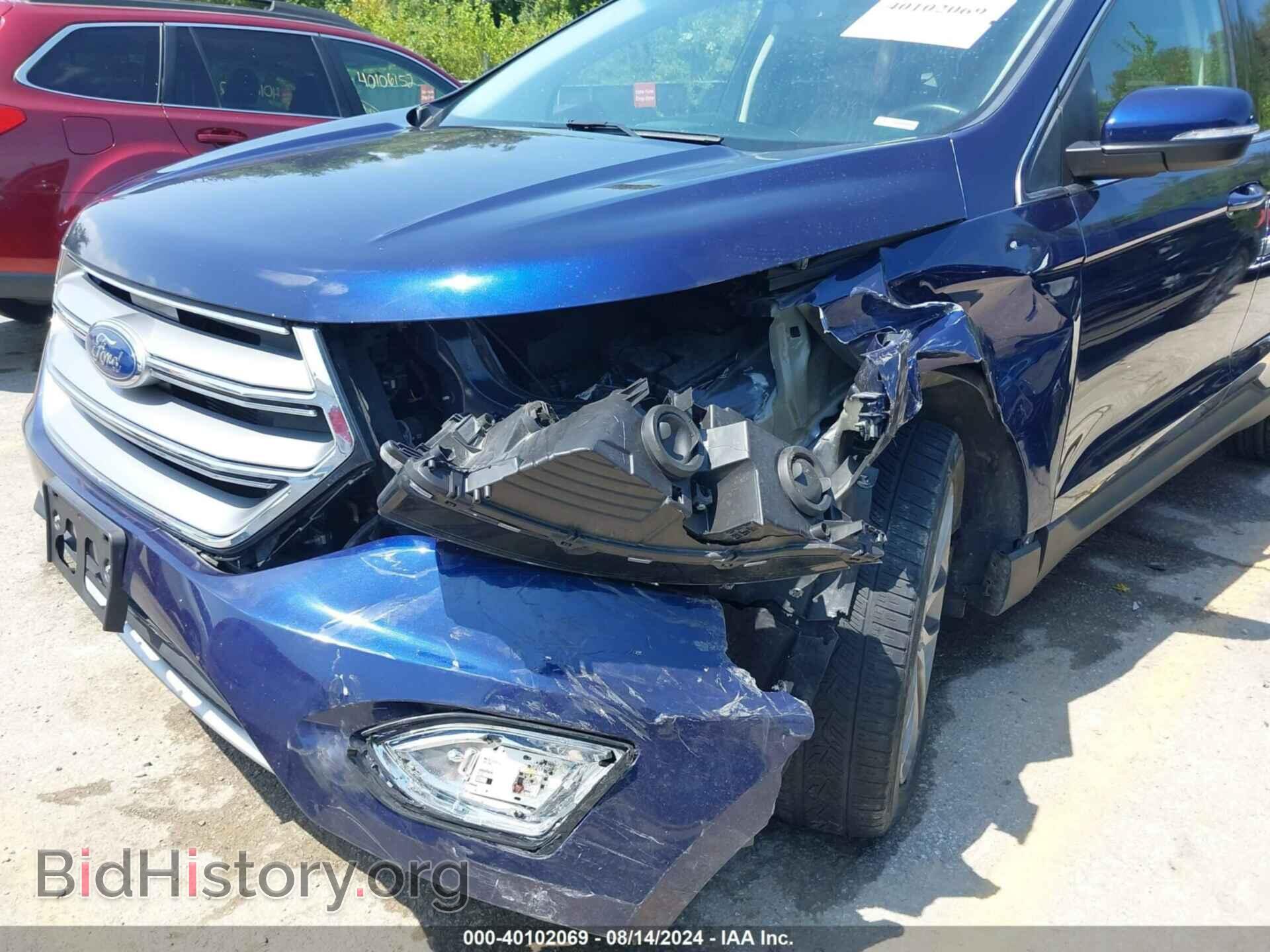 2016 FORD EDGE - VIN: 2FMPK4K82GBB32829 - Фото 6