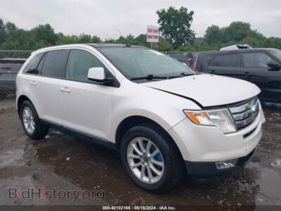 2009 Ford EDGE SEL, белый — VIN 2FMDK38C09BA65935, IAAI
