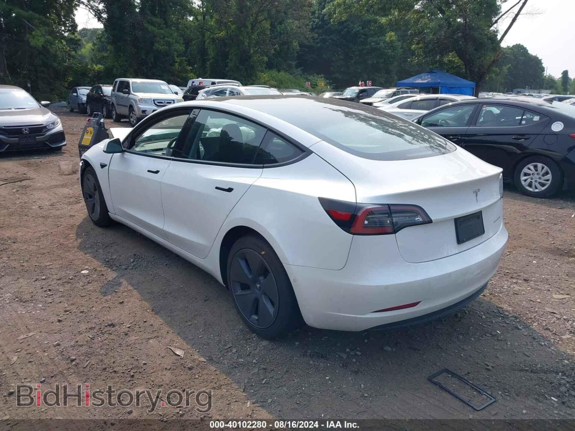 2022 TESLA MODEL 3 - VIN: 5YJ3E1EB2NF106912 - Фото 3