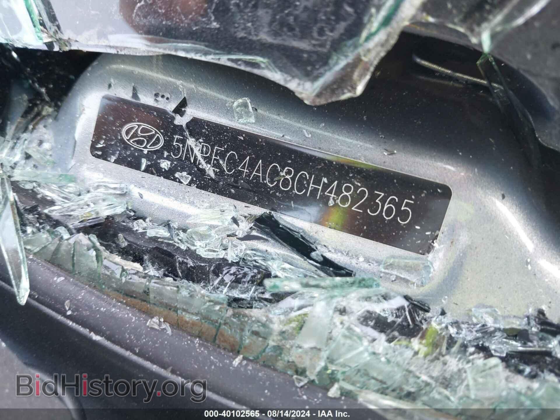 2012 HYUNDAI SONATA - VIN: 5NPEC4AC8CH482365 - Фото 9