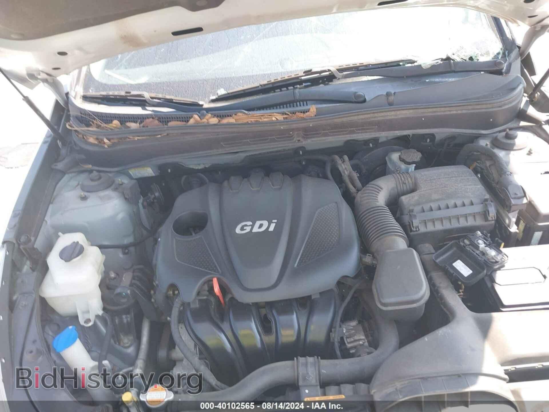 2012 HYUNDAI SONATA - VIN: 5NPEC4AC8CH482365 - Фото 10