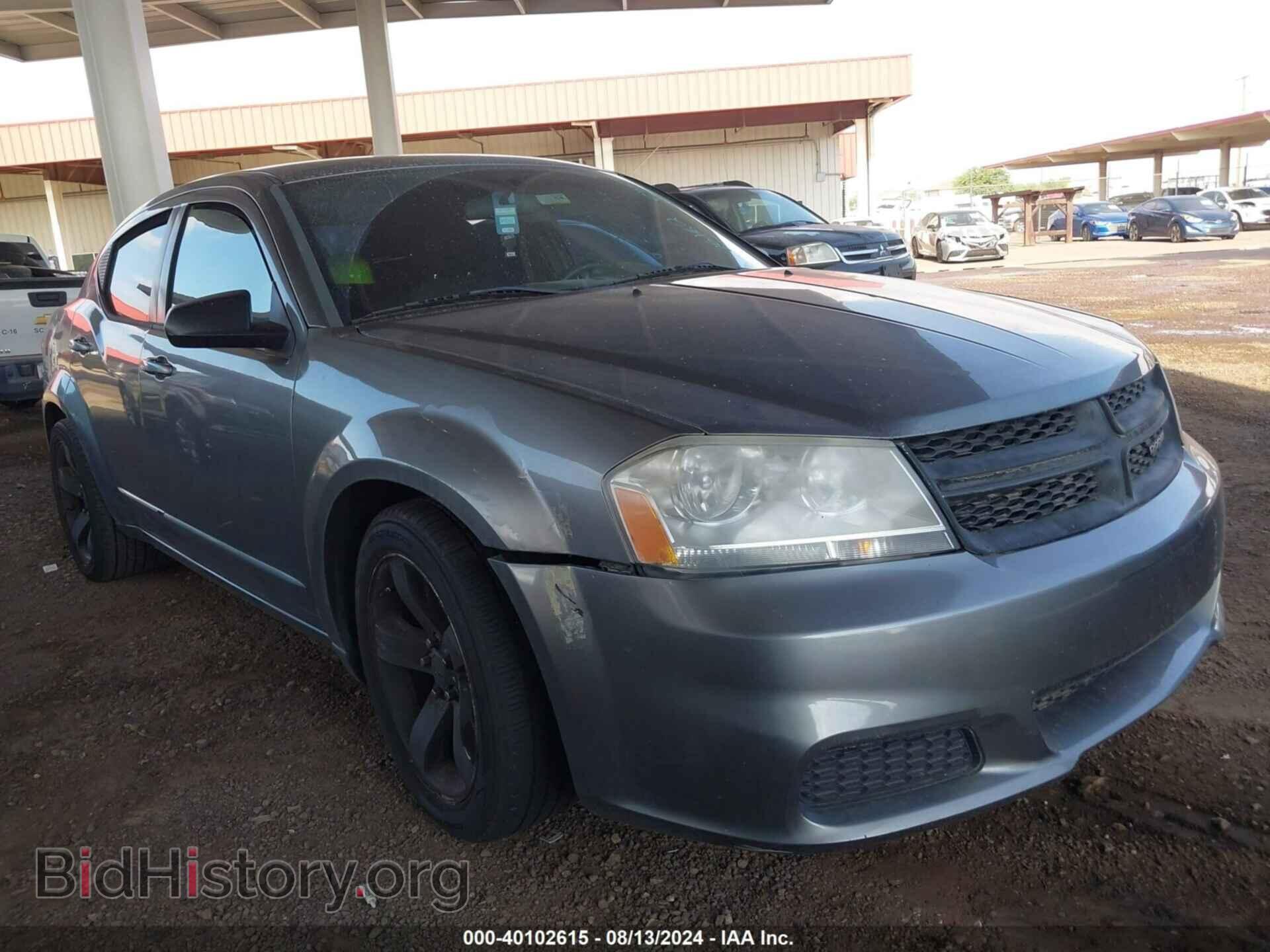 Photo 1C3CDZAG4CN276162 - DODGE AVENGER 2012