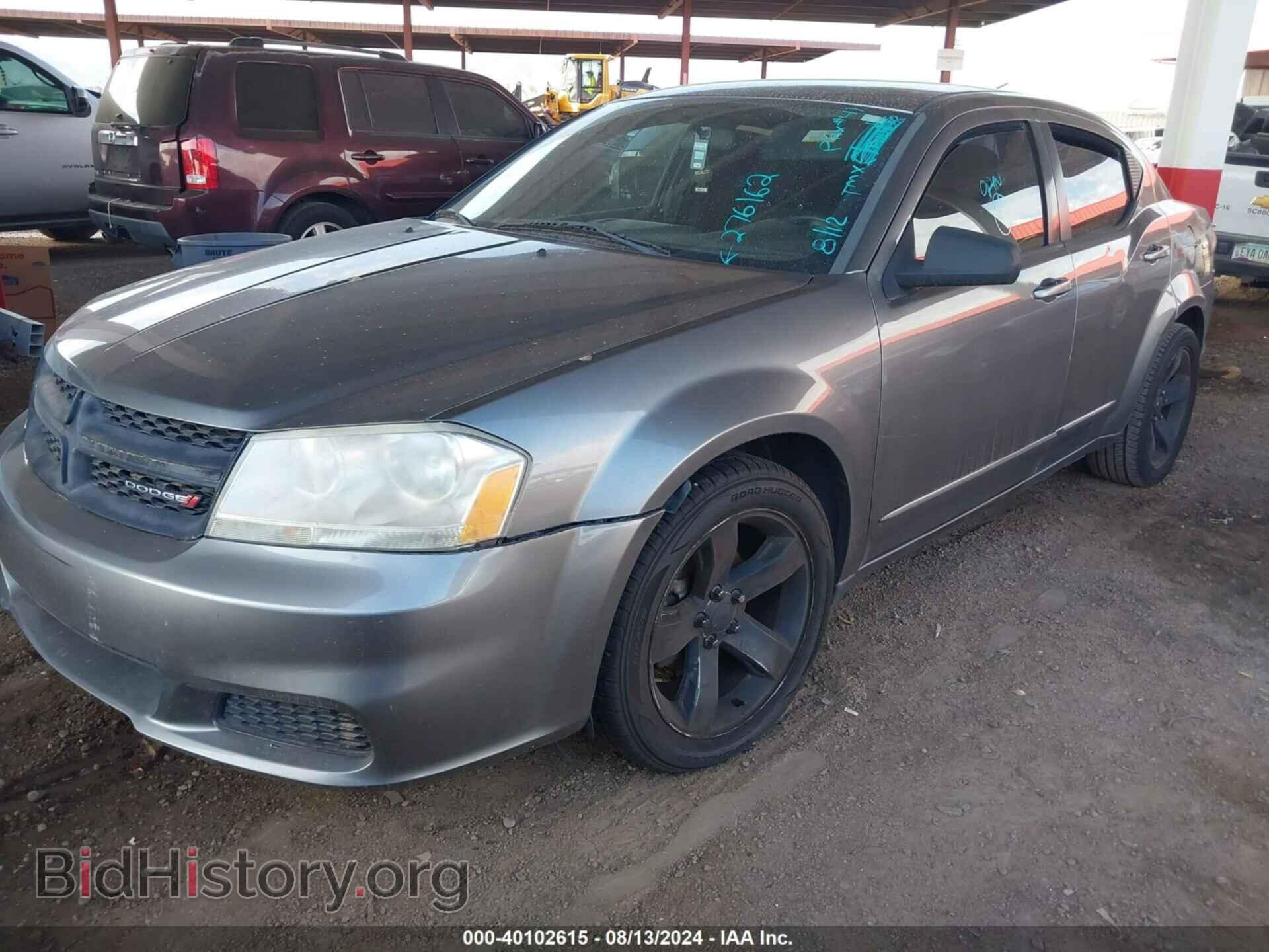 2012 DODGE AVENGER - VIN: 1C3CDZAG4CN276162 - Photo 2
