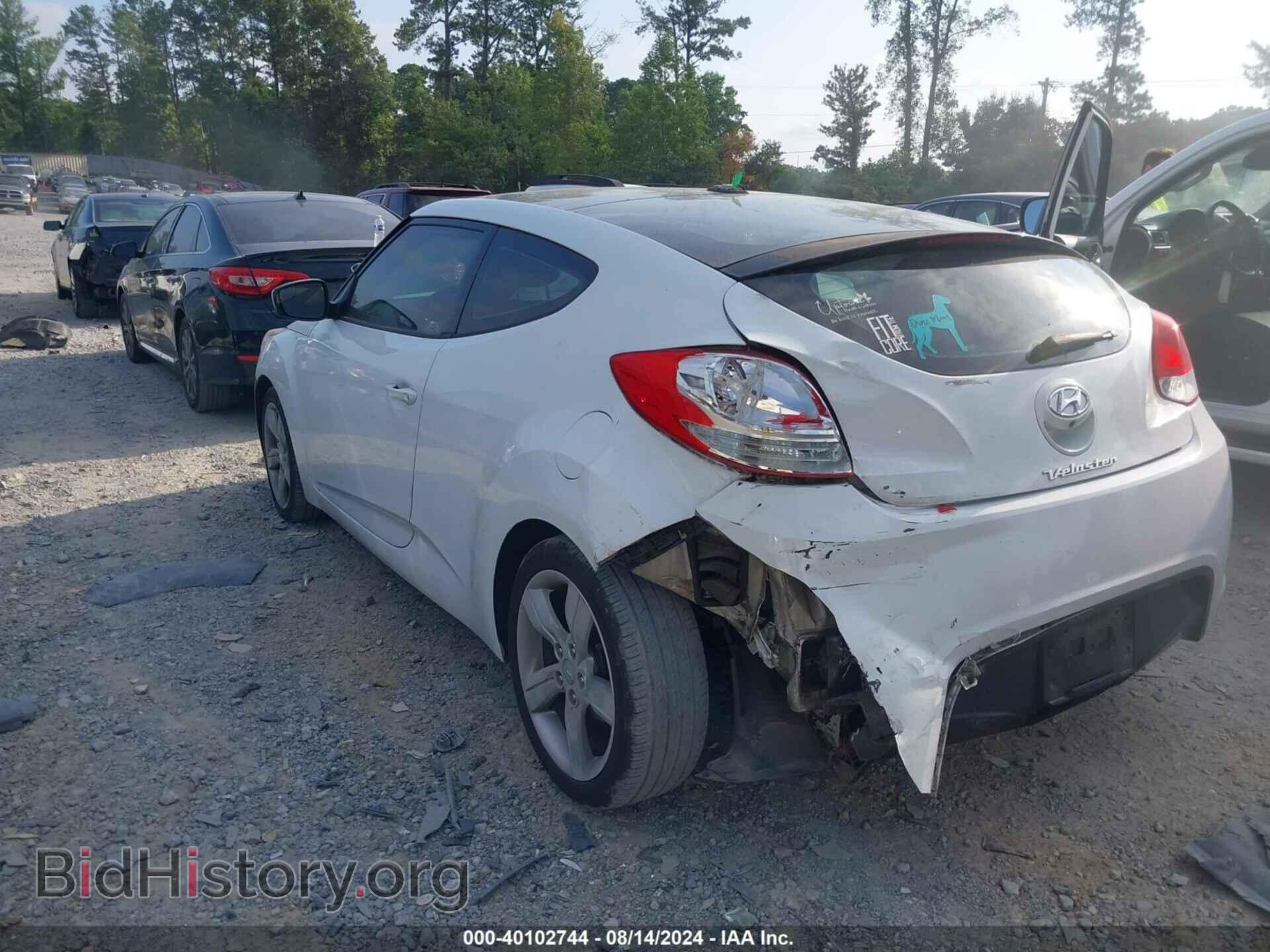 2014 HYUNDAI VELOSTER - VIN: KMHTC6AD2EU184748 - Фото 3