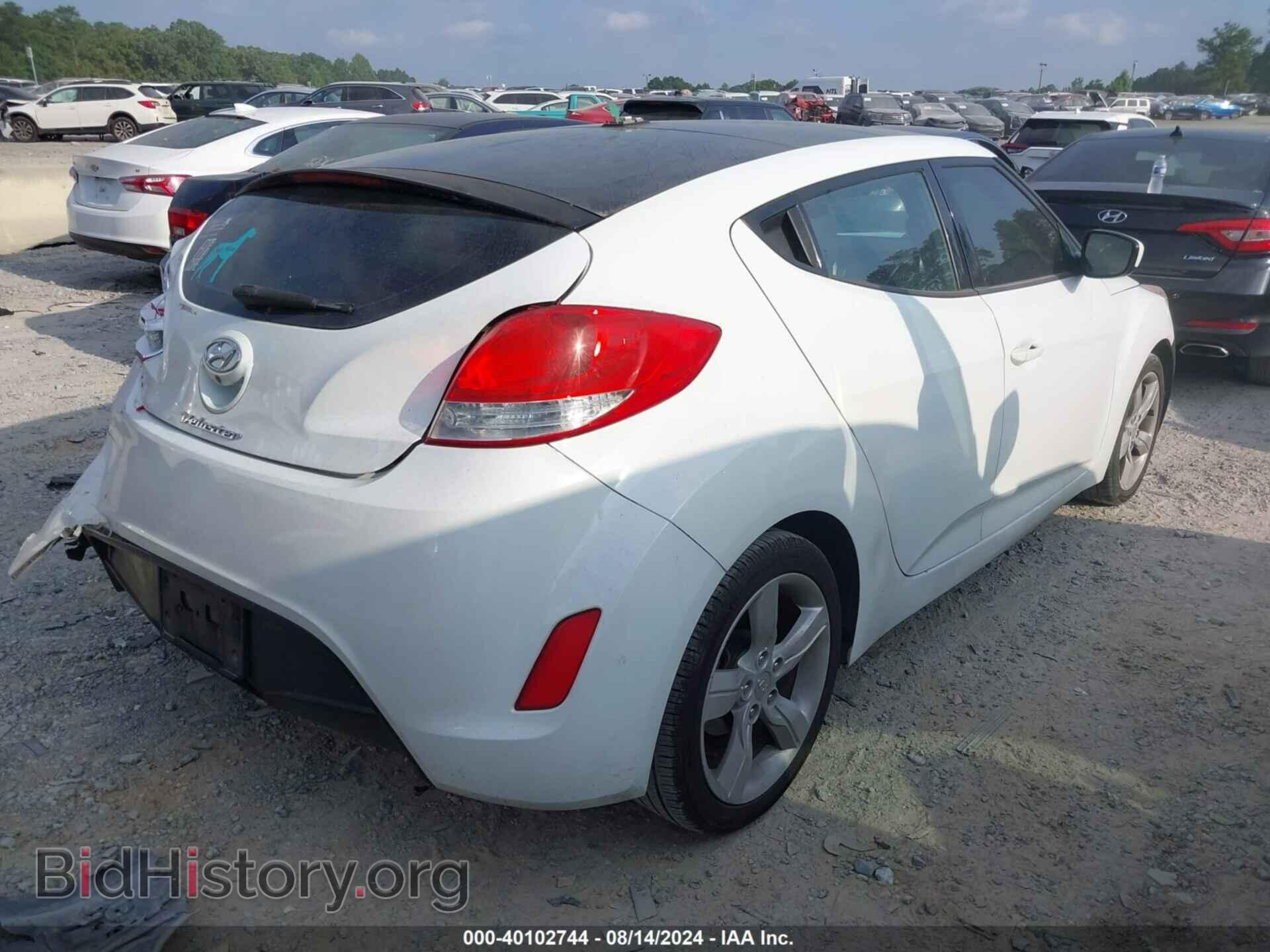 2014 HYUNDAI VELOSTER - VIN: KMHTC6AD2EU184748 - Фото 4
