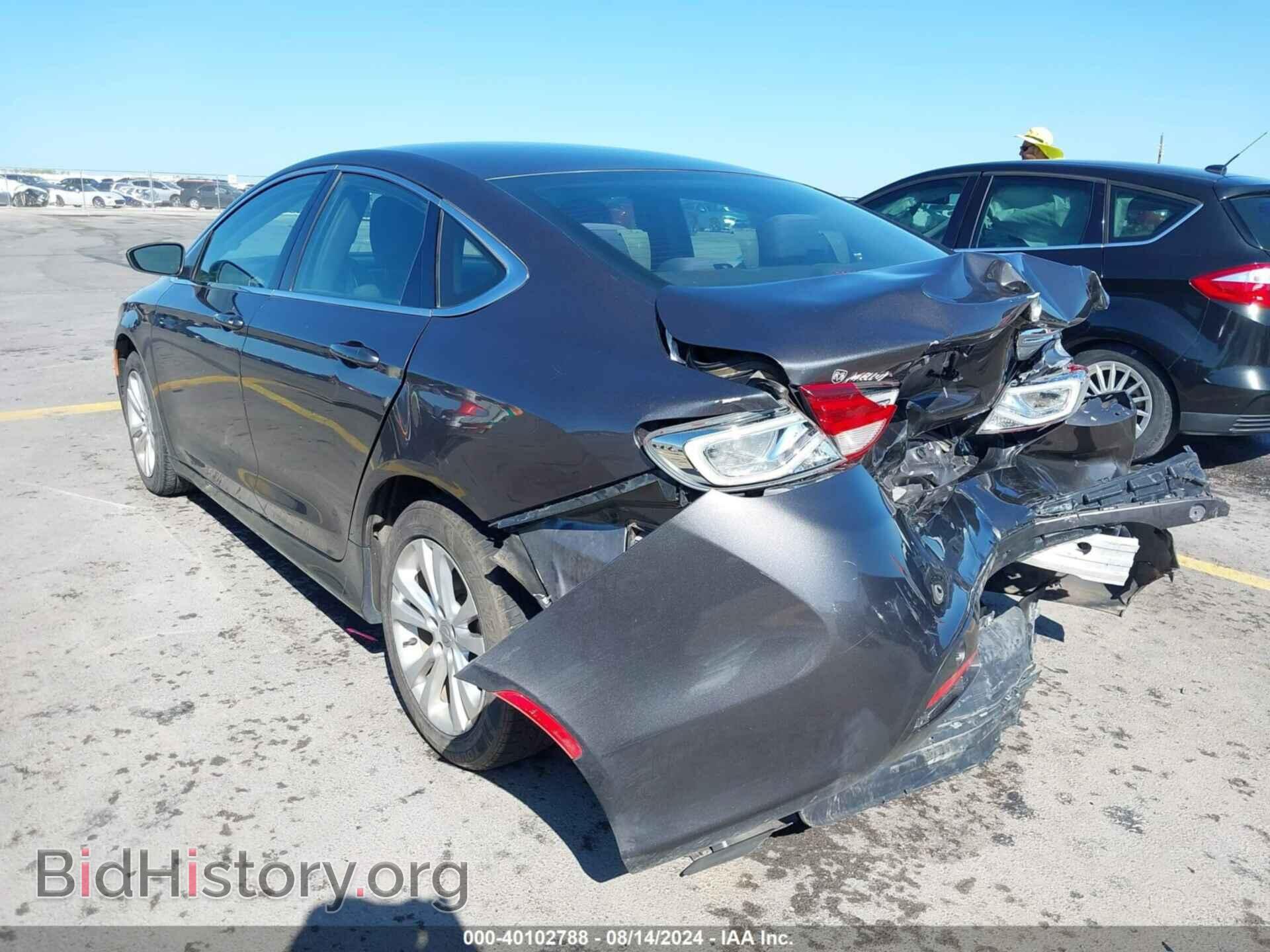 2016 CHRYSLER 200 - VIN: 1C3CCCAB5GN163668 - Фото 3