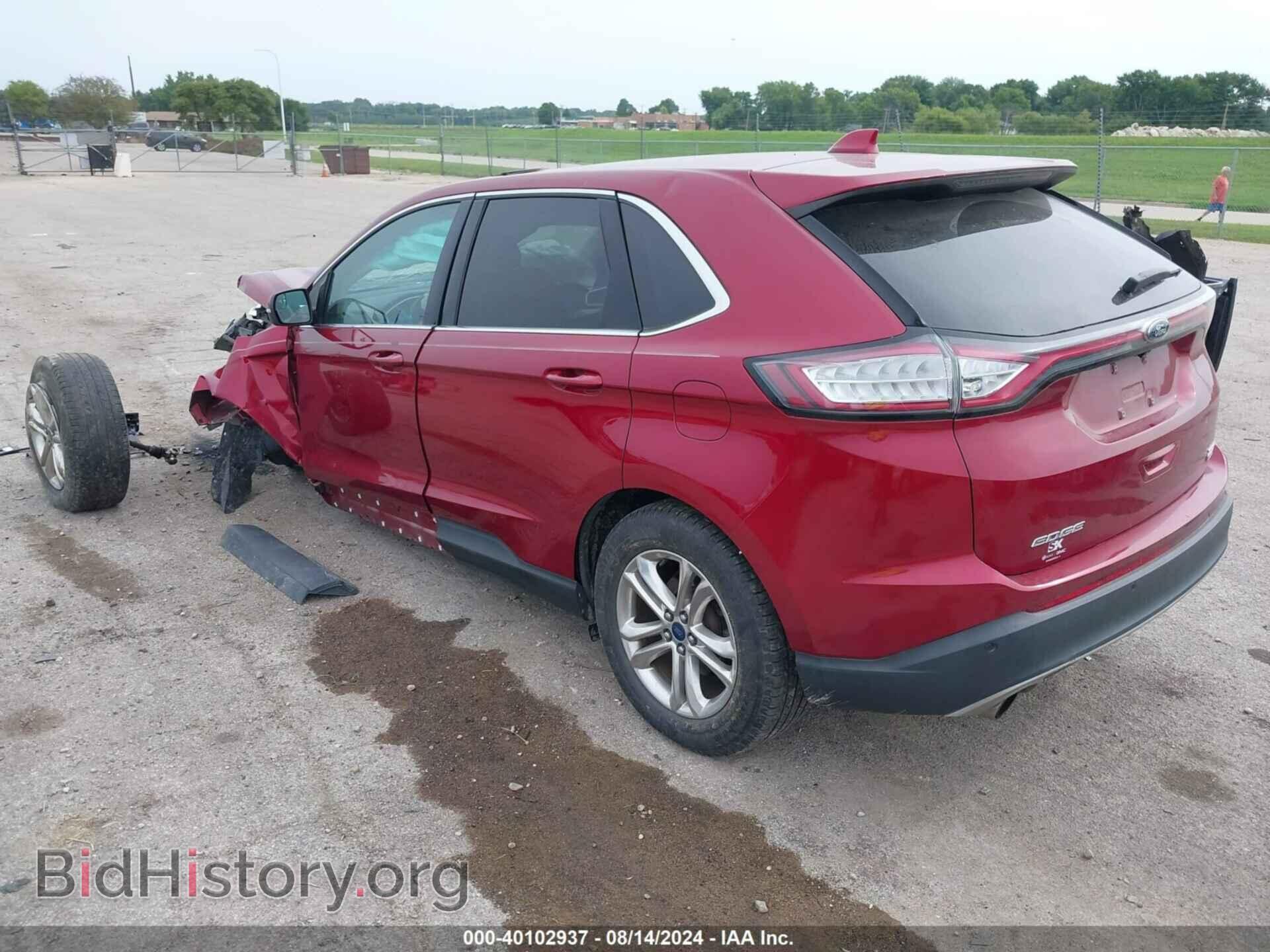 2016 FORD EDGE - VIN: 2FMPK4J90GBB50594 - Фото 3