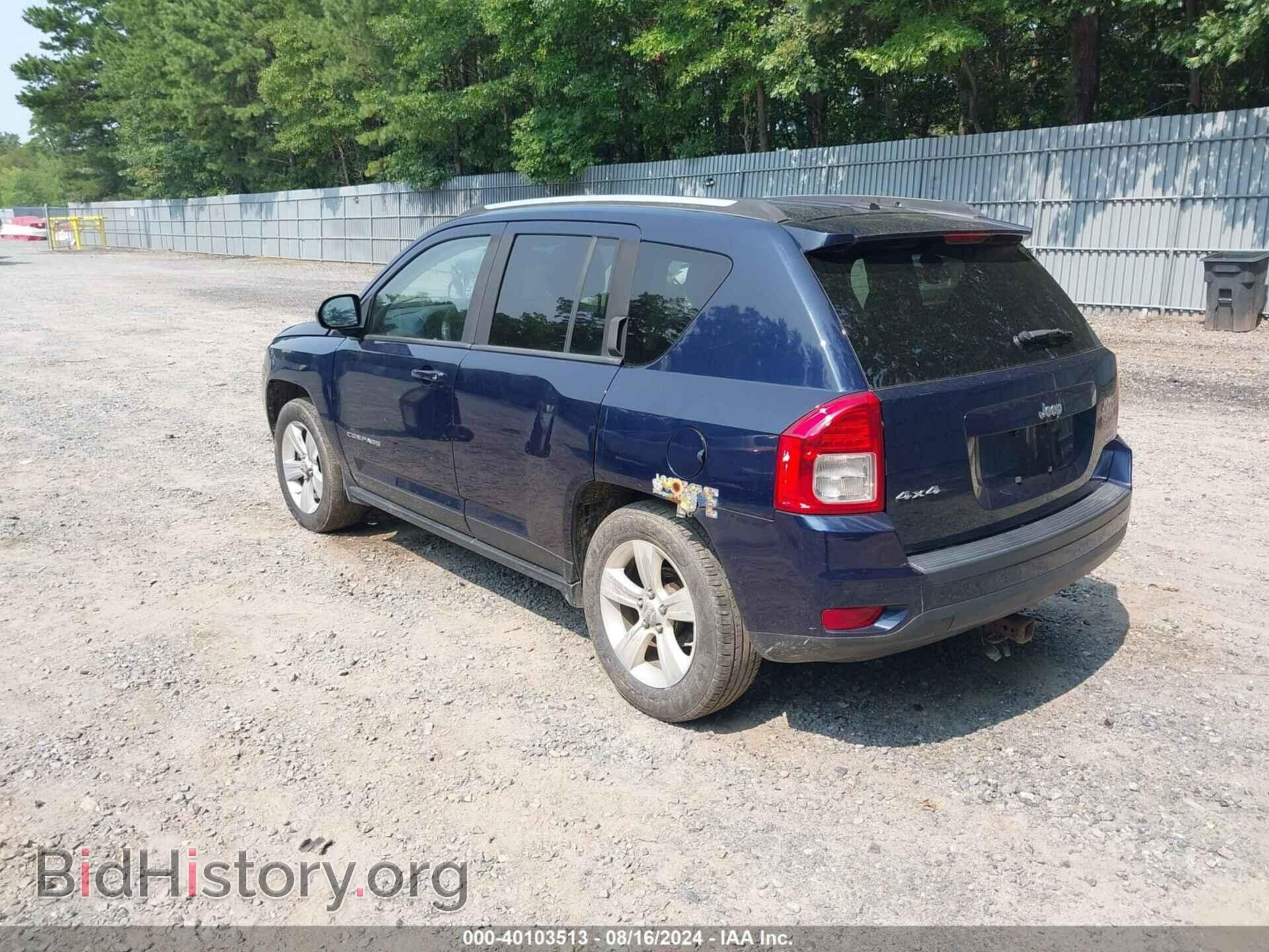 2012 JEEP COMPASS - VIN: 1C4NJDEB8CD589056 - Фото 3