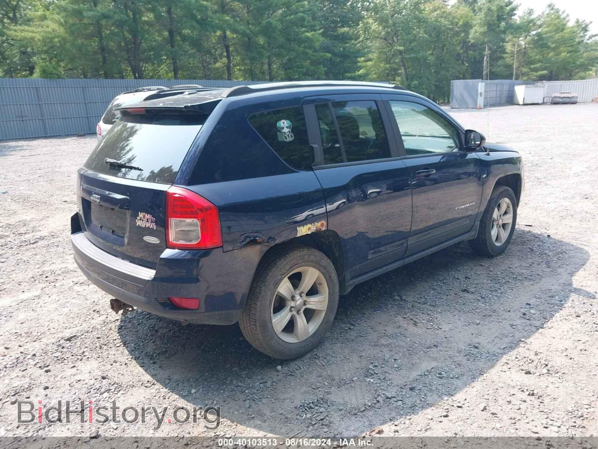 2012 JEEP COMPASS - VIN: 1C4NJDEB8CD589056 - Фото 4