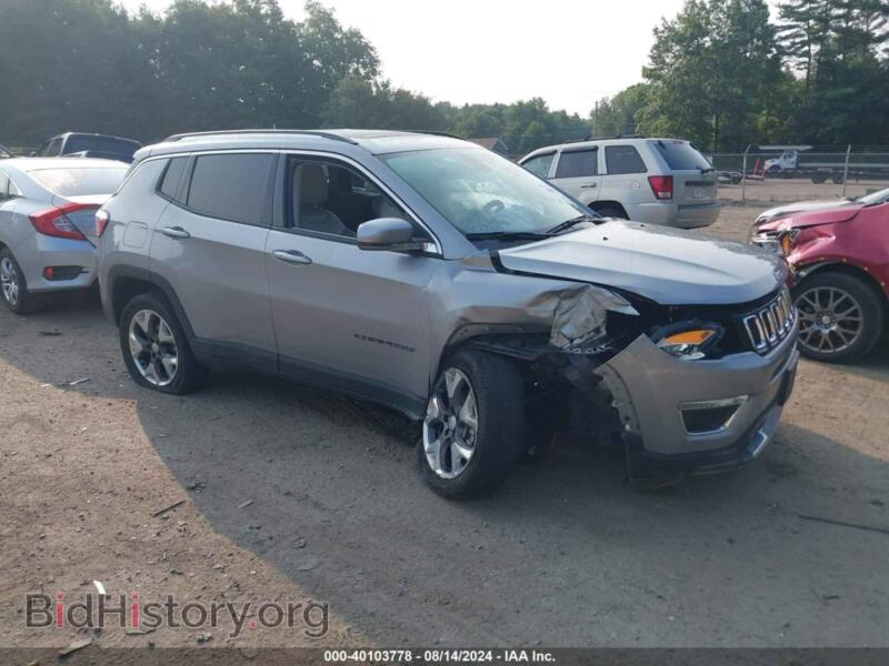2020 Jeep COMPASS Limited 4X4 (VIN 3C4NJDCB3LT155950) — photo 1 of 17, IAAI, damage: right front