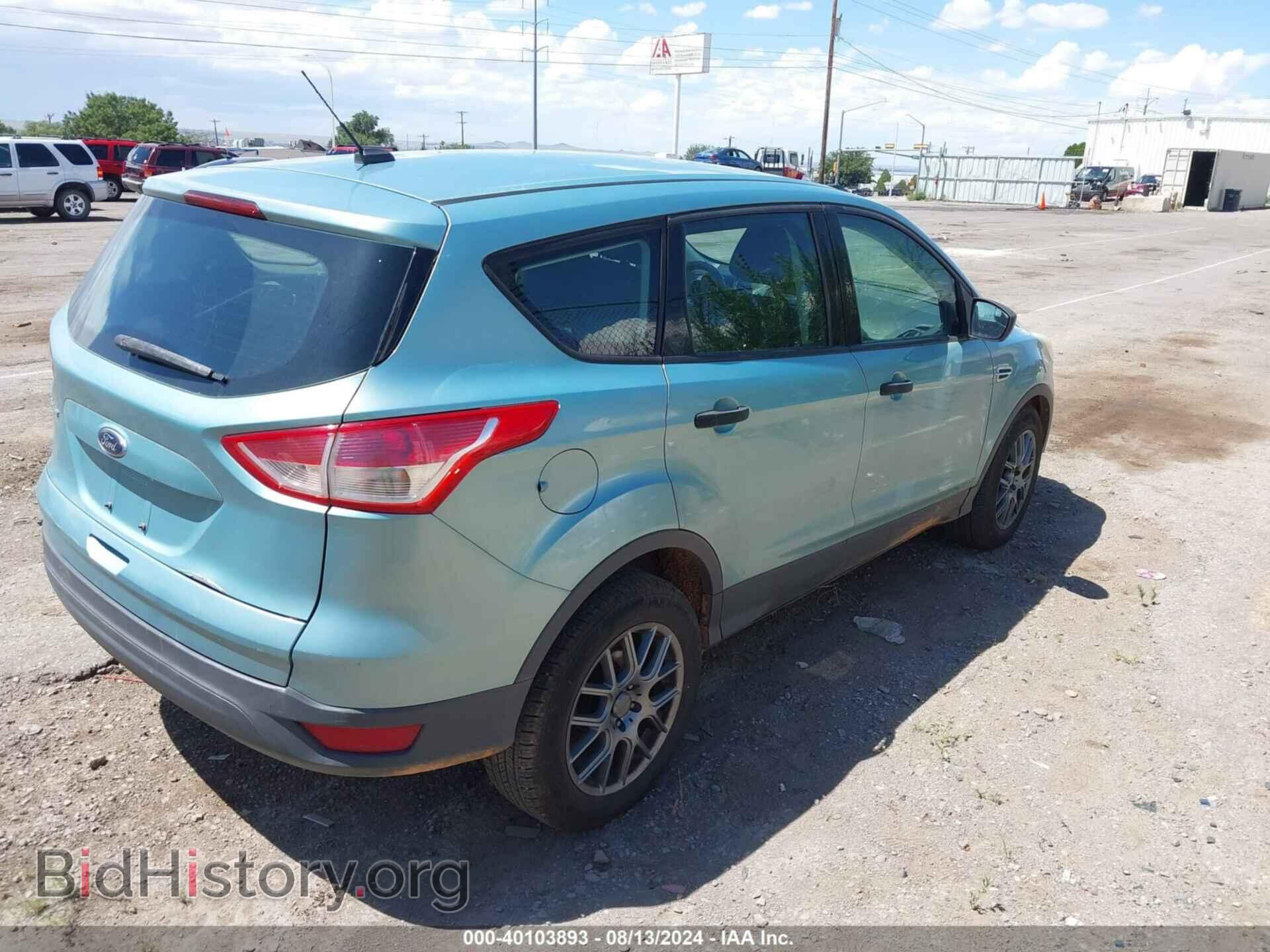 2013 FORD ESCAPE - VIN: 1FMCU0F70DUA78360 - Фото 4