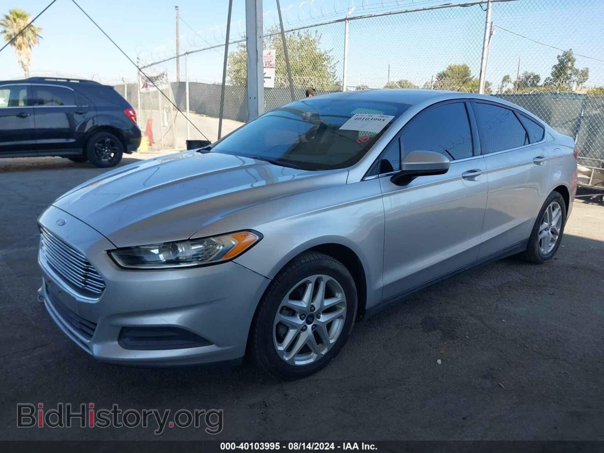 2013 FORD FUSION - VIN: 3FA6P0G75DR356092 - Фото 2