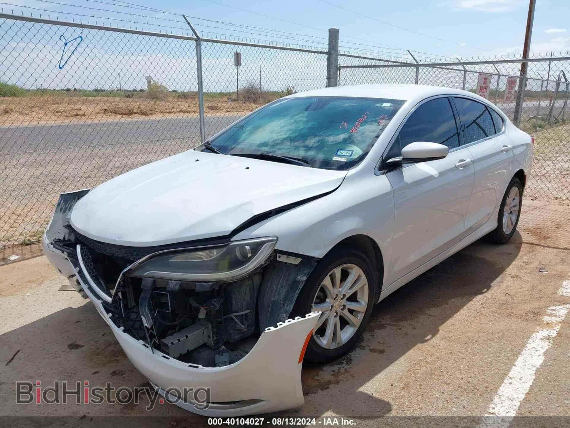 2015 CHRYSLER 200 - VIN: 1C3CCCAB2FN575951 - Фото 2