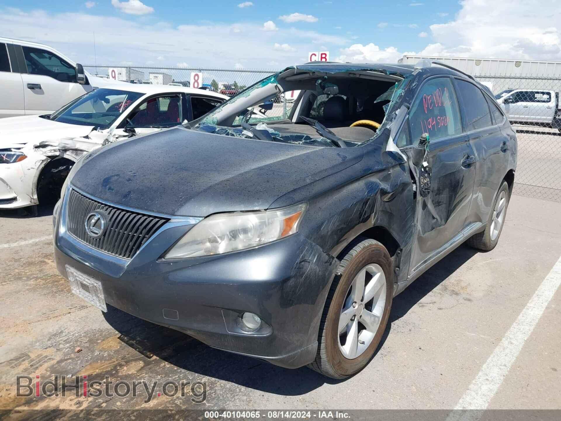 2011 LEXUS RX 350 - VIN: 2T2BK1BA5BC100730 - Фото 2