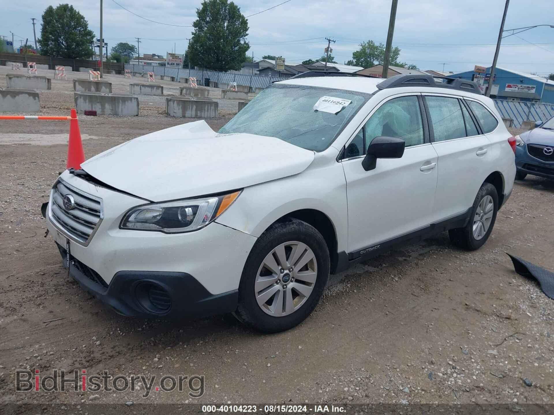 2017 SUBARU OUTBACK - VIN: 4S4BSAAC0H3305232 - Фото 2