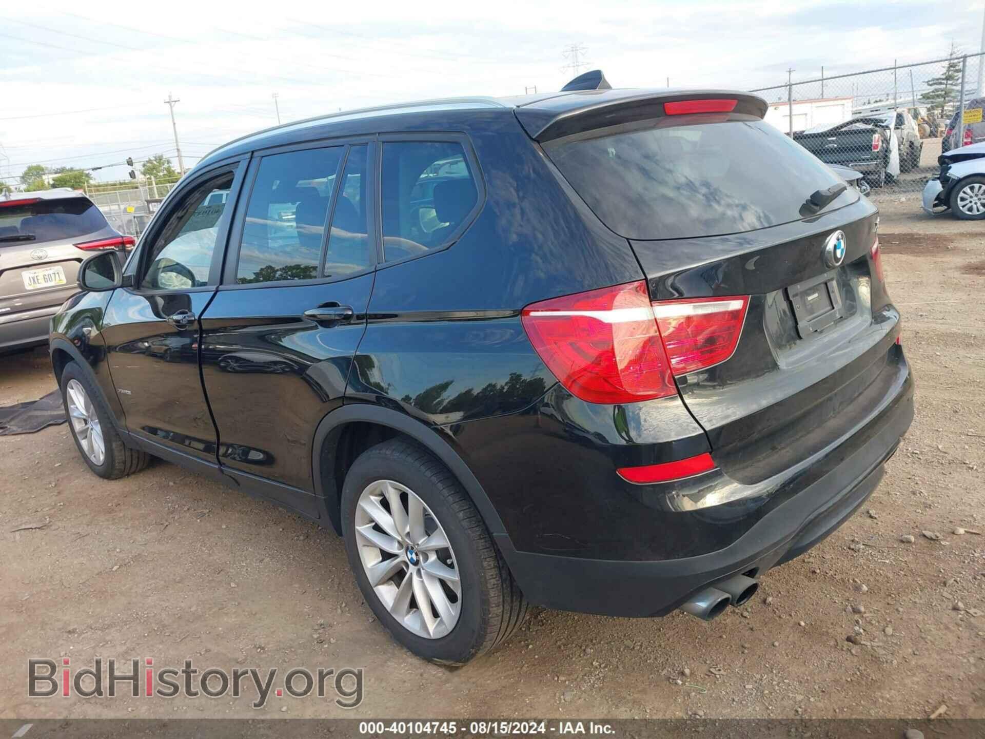 2017 BMW X3 - VIN: 5UXWX9C36H0T20708 - Фото 3