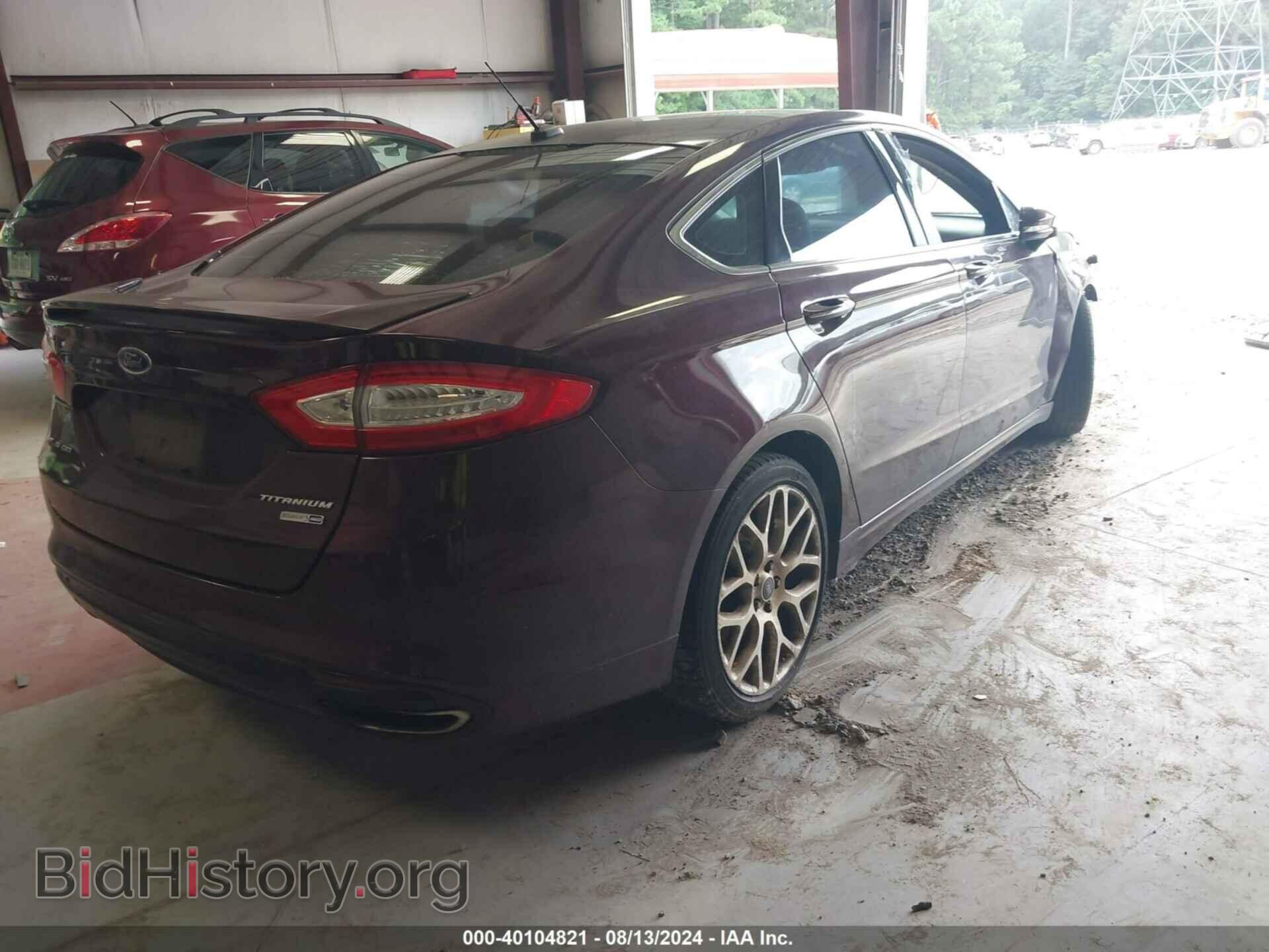 2013 FORD FUSION - VIN: 3FA6P0D91DR295555 - Фото 4