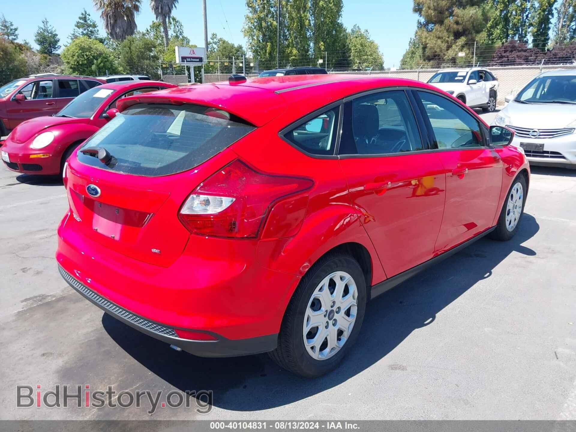 2012 FORD FOCUS - VIN: 1FAHP3K28CL379210 - Фото 4