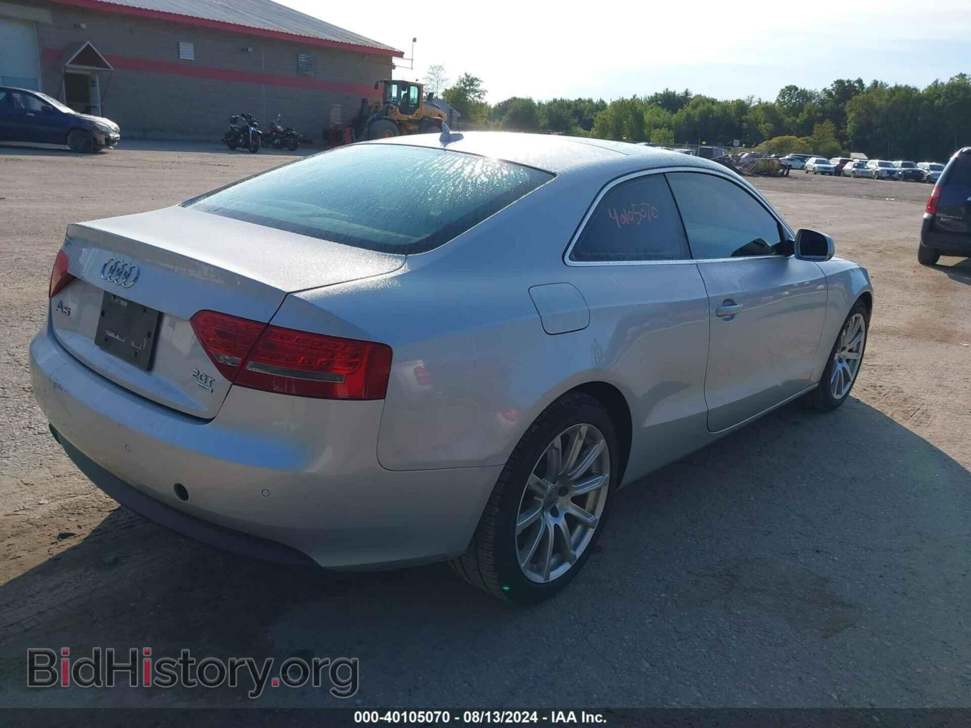 2011 AUDI A5 - VIN: WAURFAFR6BA040563 - Фото 4