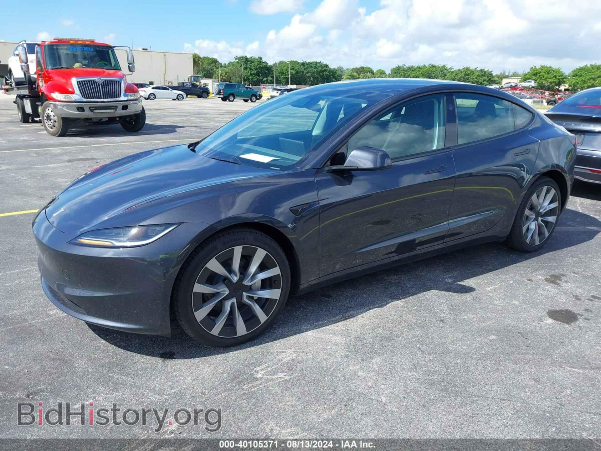 2024 TESLA MODEL 3 - VIN: 5YJ3E1EA6RF752130 - Photo 2