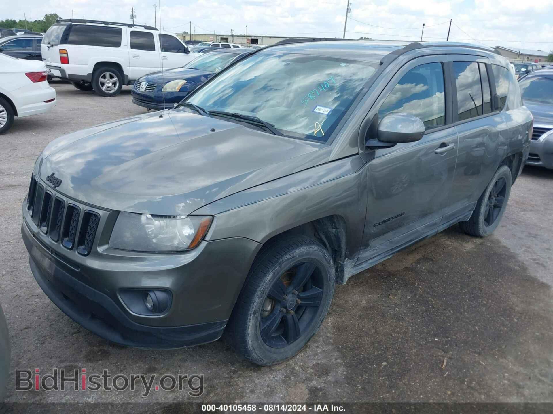 2014 JEEP COMPASS - VIN: 1C4NJCEB5ED587407 - Фото 2