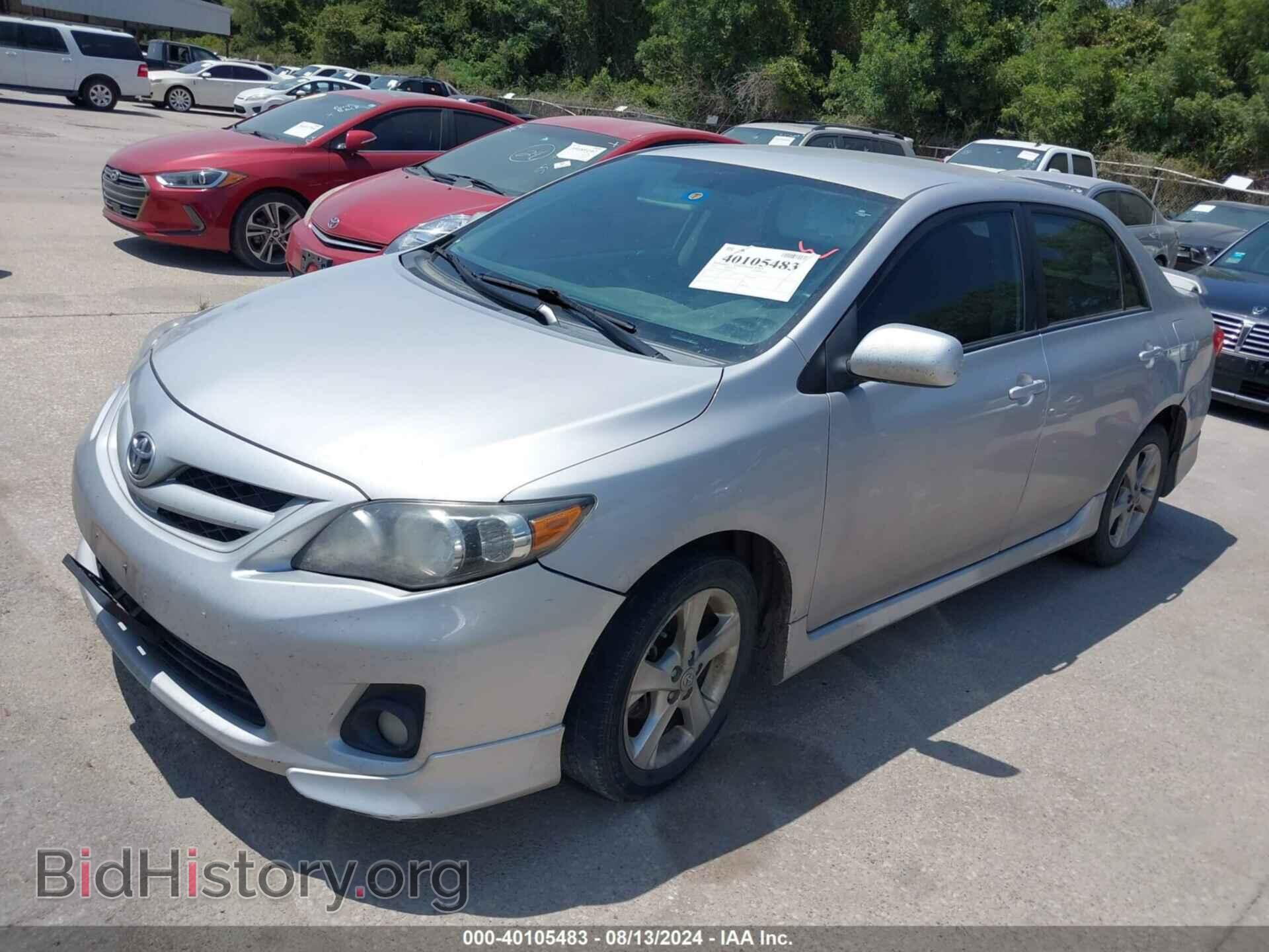 2011 TOYOTA COROLLA - VIN: 2T1BU4EE4BC651651 - Фото 2