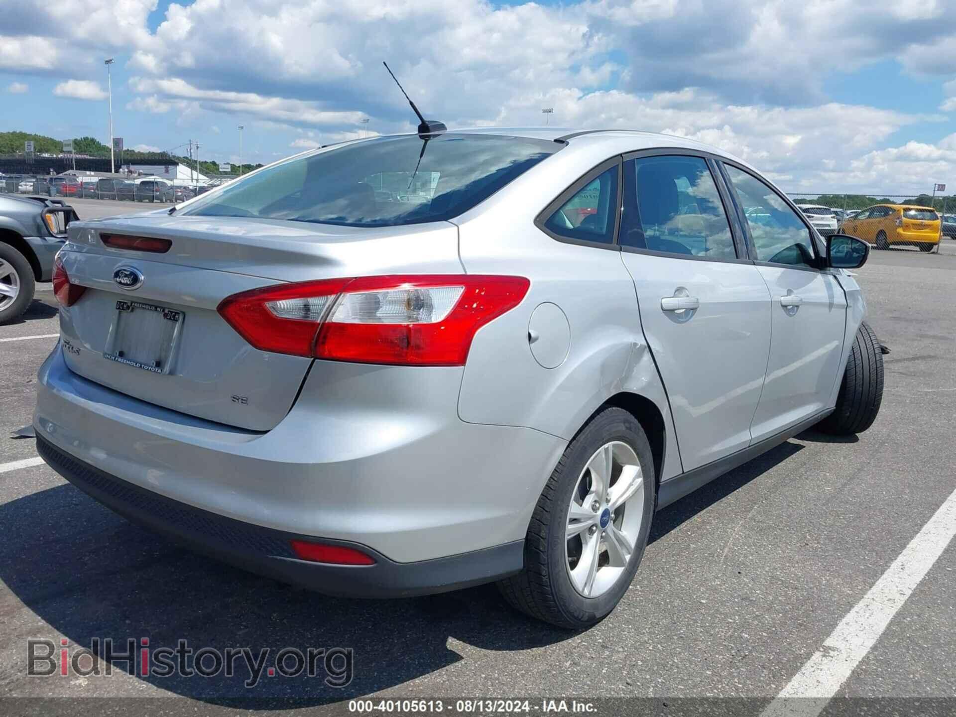 2013 FORD FOCUS - VIN: 1FADP3F25DL341735 - Фото 4
